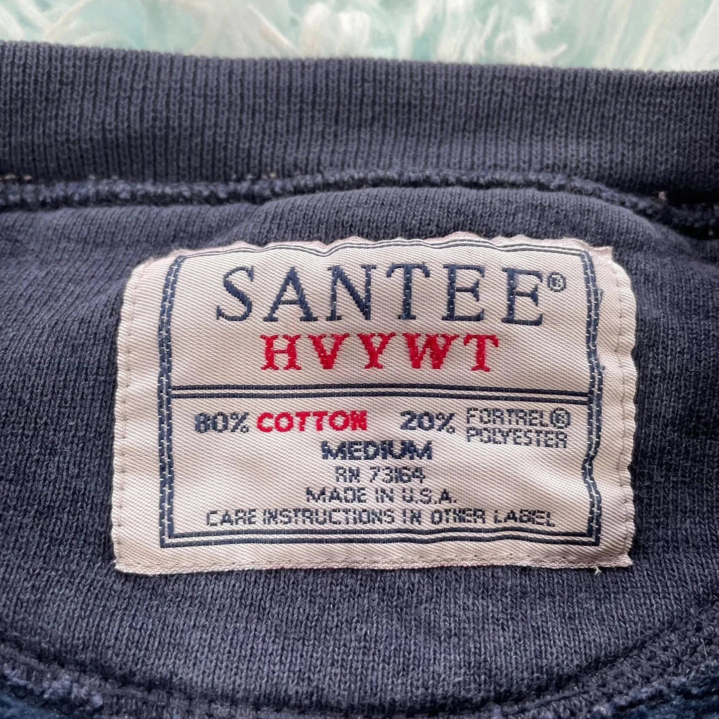 Vintage 90s Navy United Suppliers Embroidered Sweatshirt - Medium