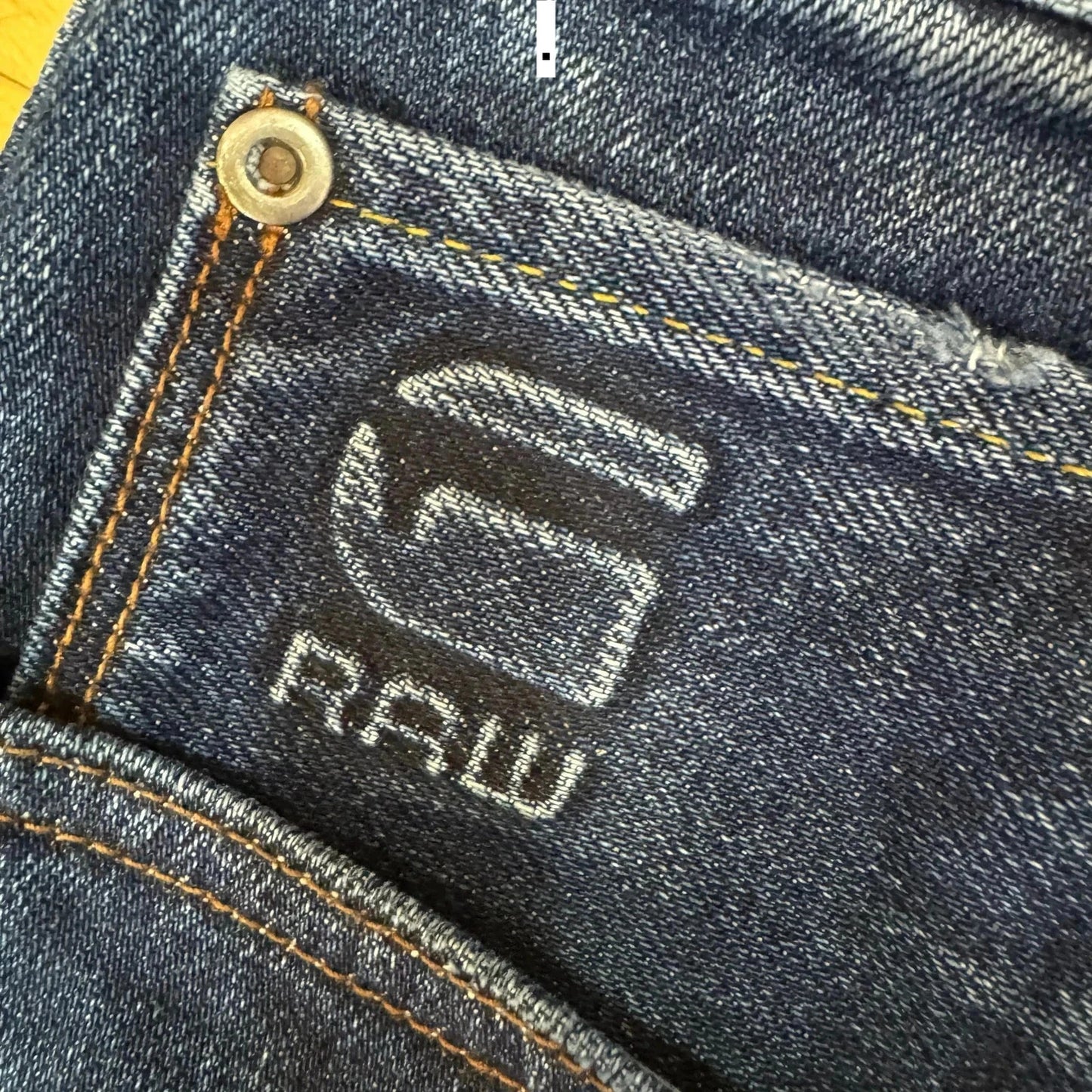Blue G-Star Jeans Tapered Straight Leg - 33W 34L