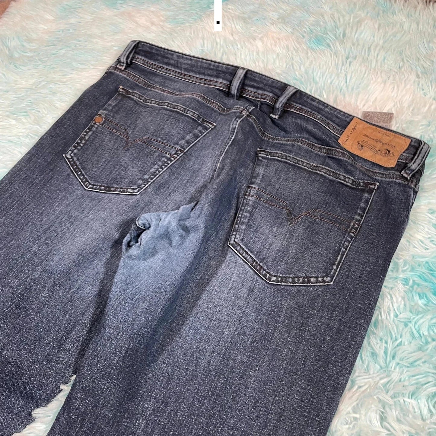 Navy Diesel Jeans Waykee Loose Tapered - 38W 32L