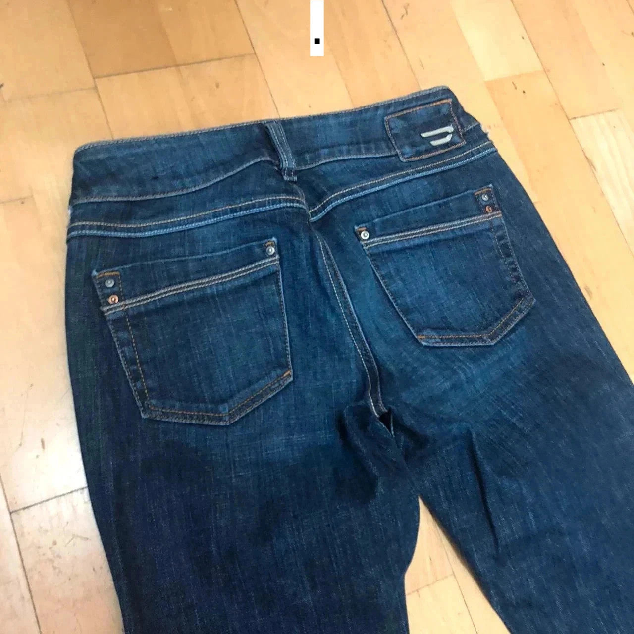Vintage Y2K Navy Diesel Bootcut Jeans - 26W 30L