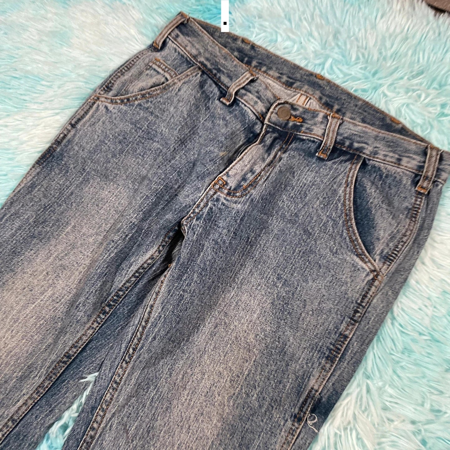 Vintage 00s Bootcut Worker Jeans - Small