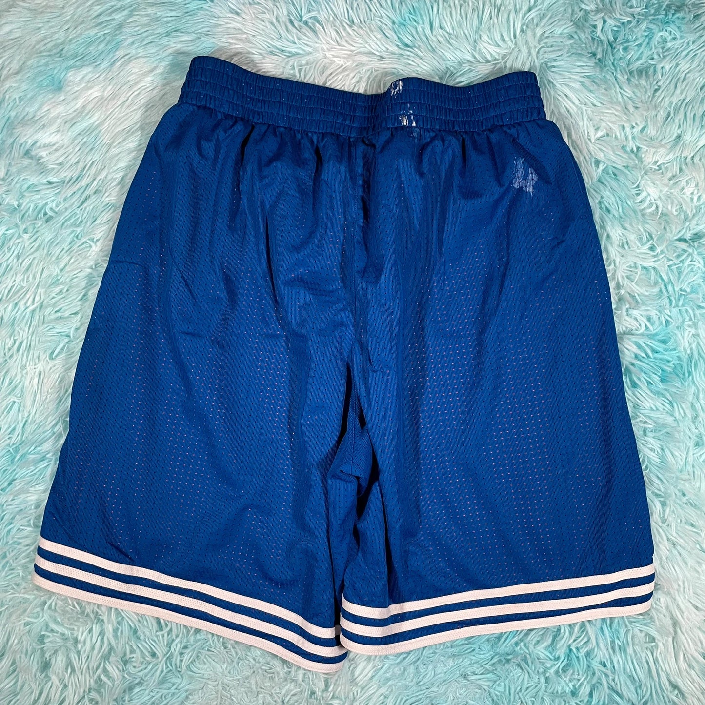 Blue New York Knicks Basketball Short Adidas - XL