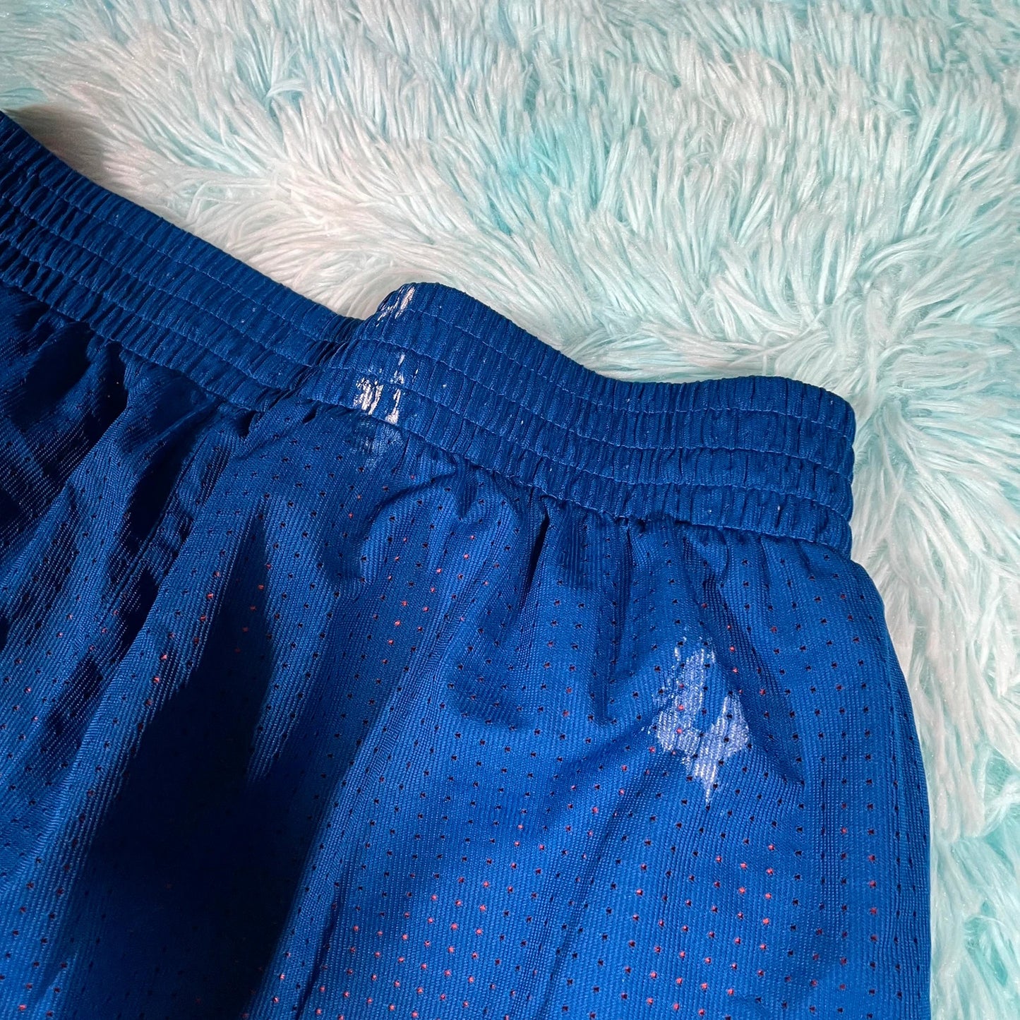 Blue New York Knicks Basketball Short Adidas - XL