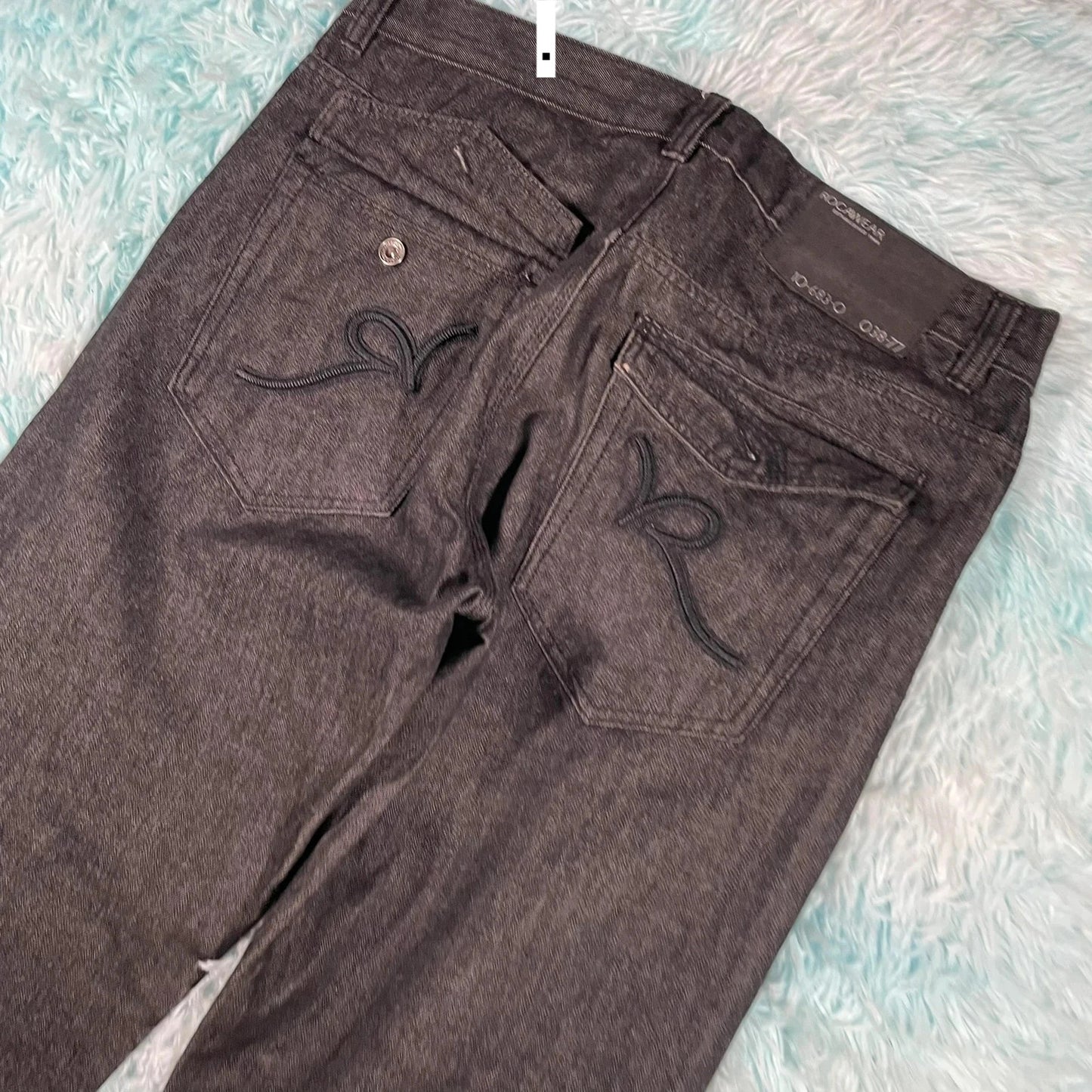 Vintage Black Rocawear Baggy Jeans - 36W 32L