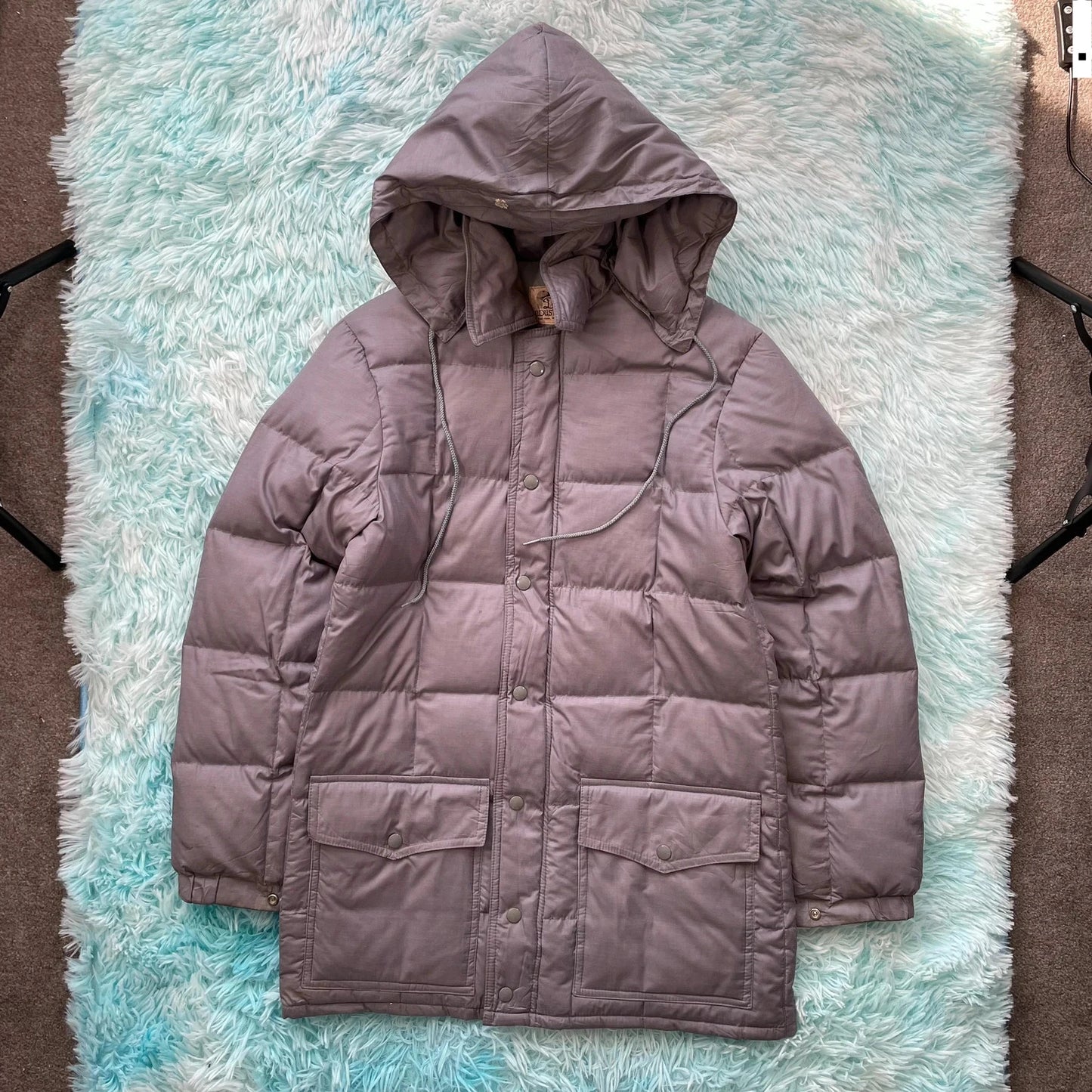 Vintage Grey Goose Down Industries Puffer Coat Long - Small