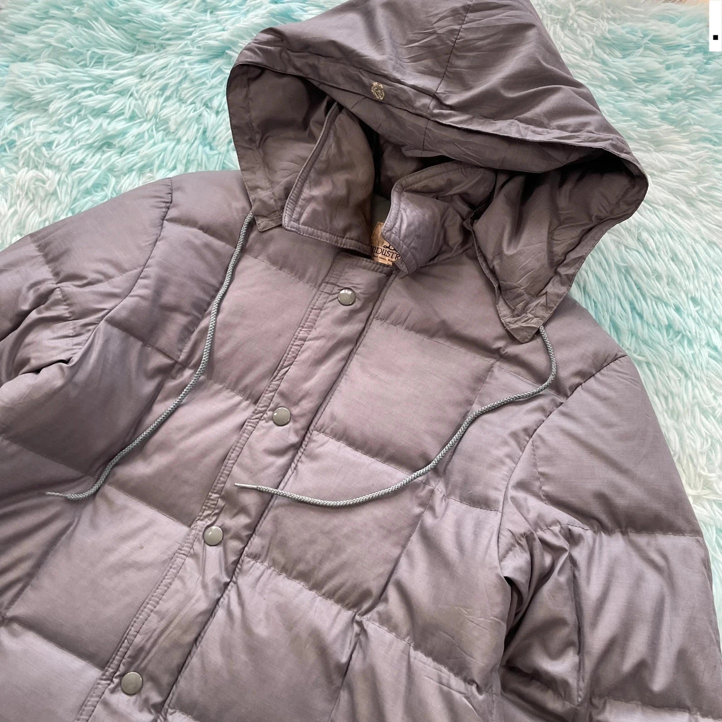 Vintage Grey Goose Down Industries Puffer Coat Long - Small