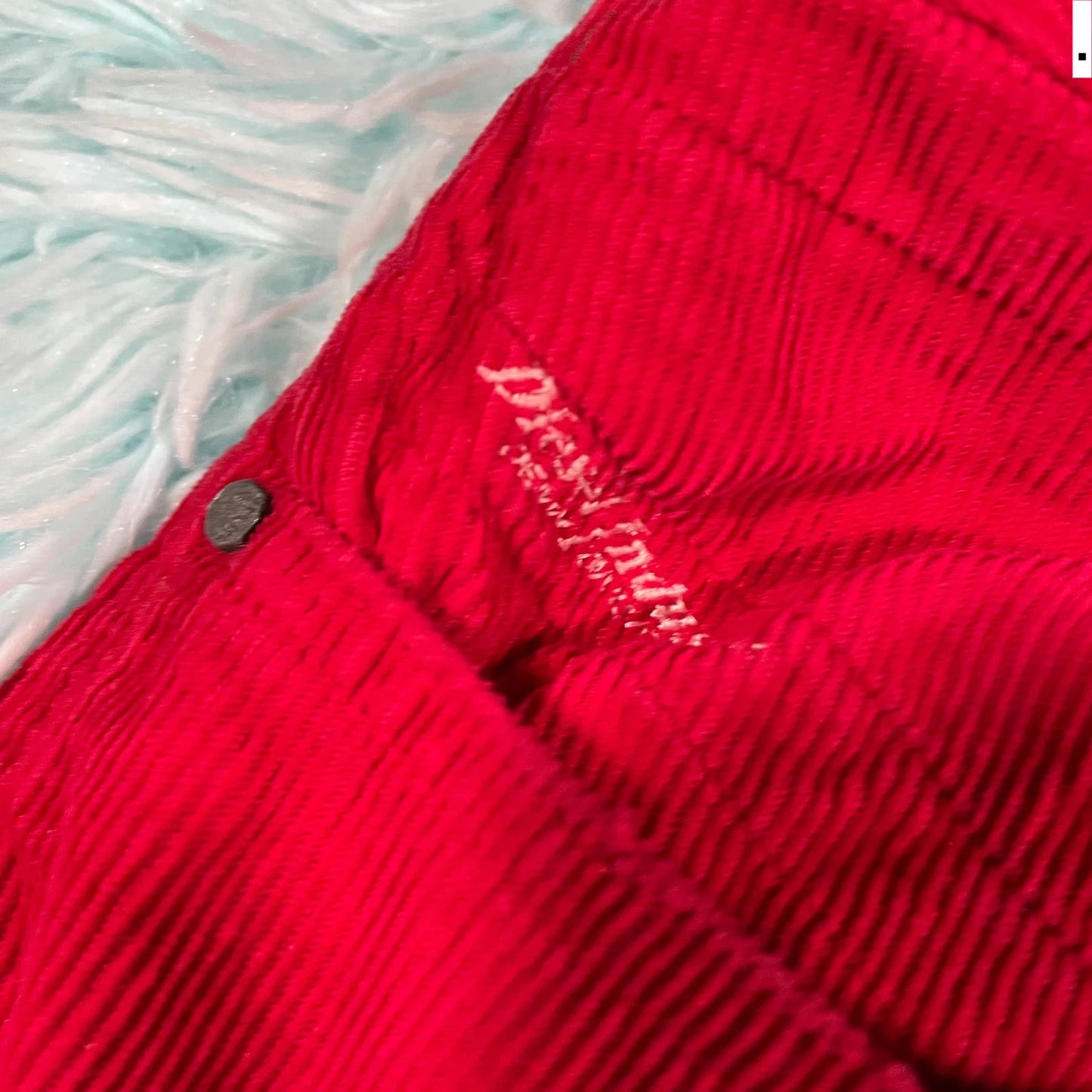 Red Diesel Black Gold Corduroy Trousers - 32W 34 W