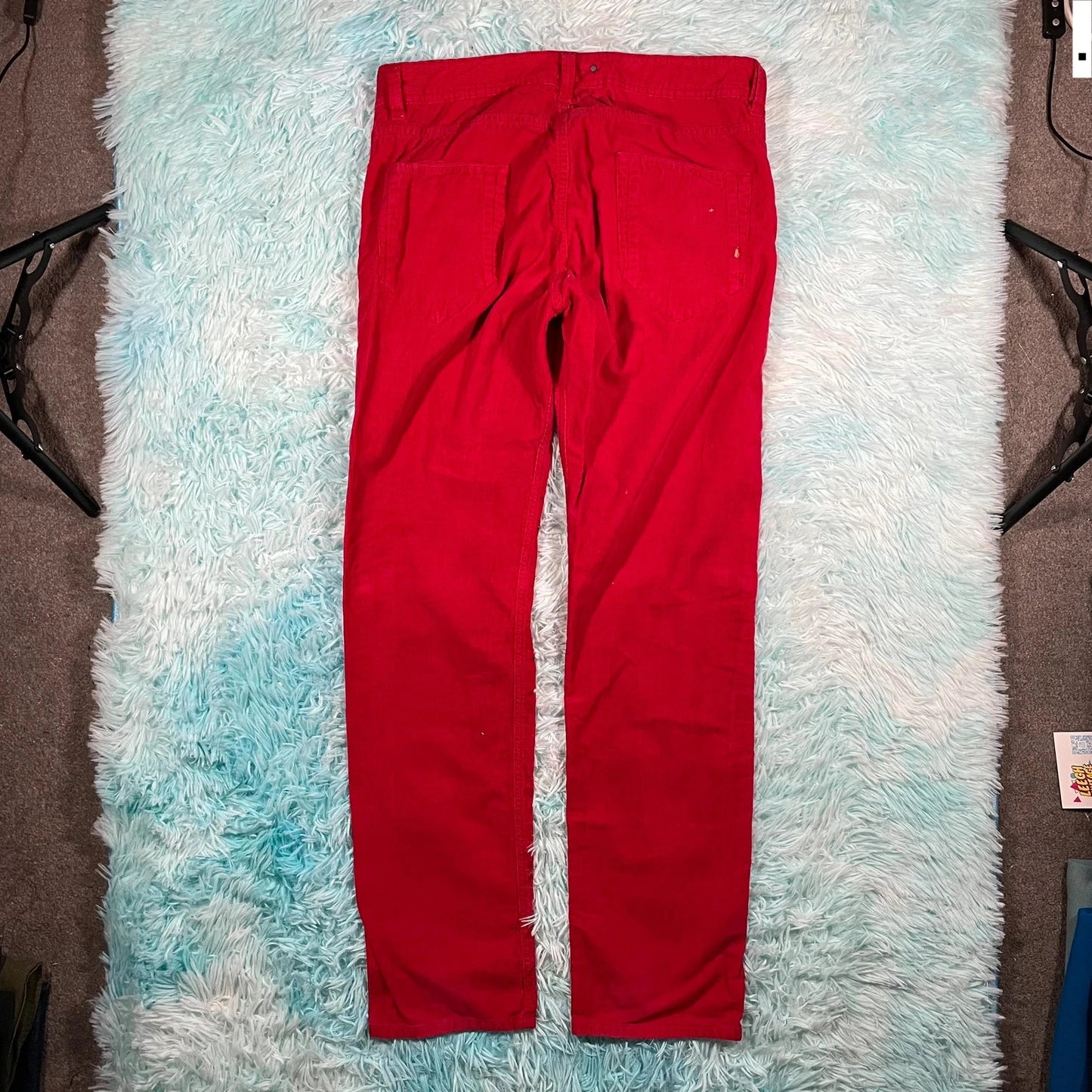 Red Diesel Black Gold Corduroy Trousers - 32W 34 W