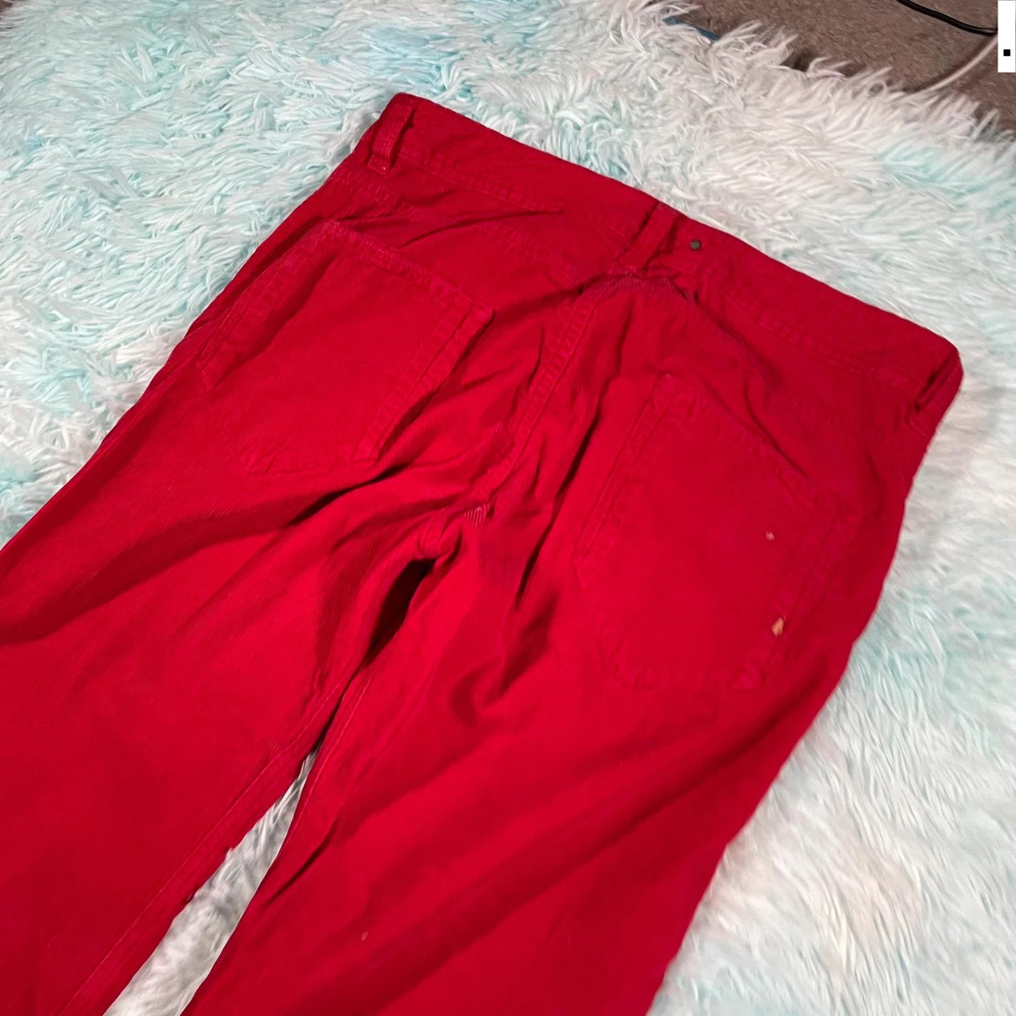 Red Diesel Black Gold Corduroy Trousers - 32W 34 W
