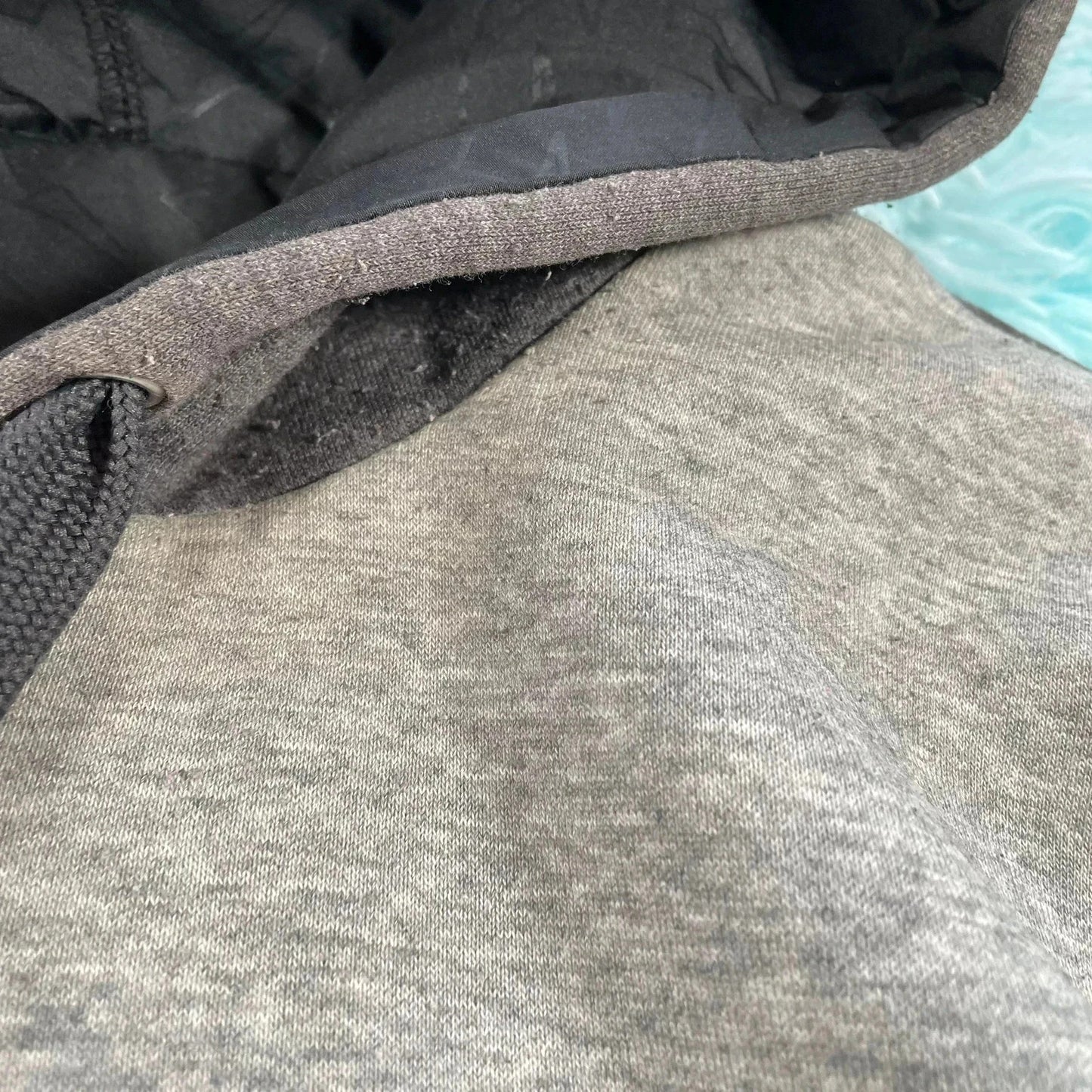 Vintage Reversible Nike Hoodie Track Jacket - Large