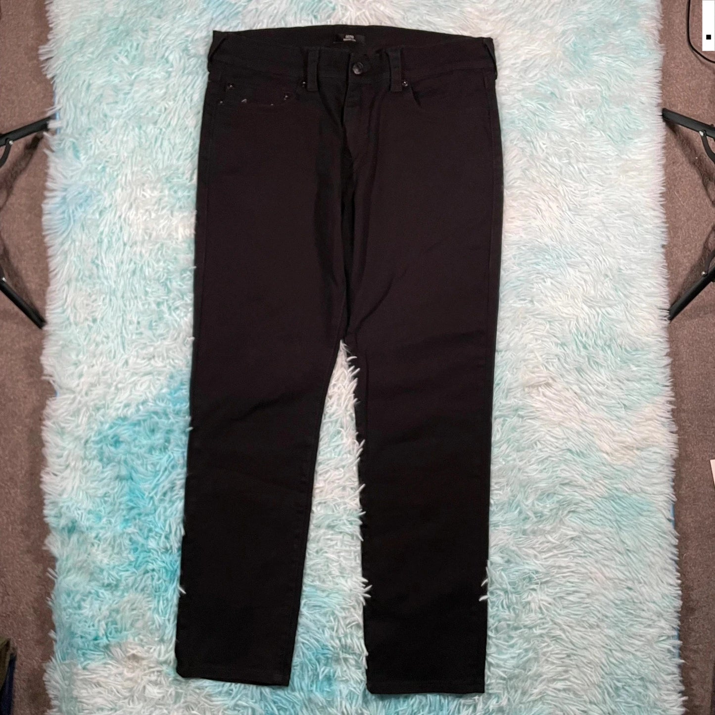 Black True Religion Trousers Geno - 34W 34L