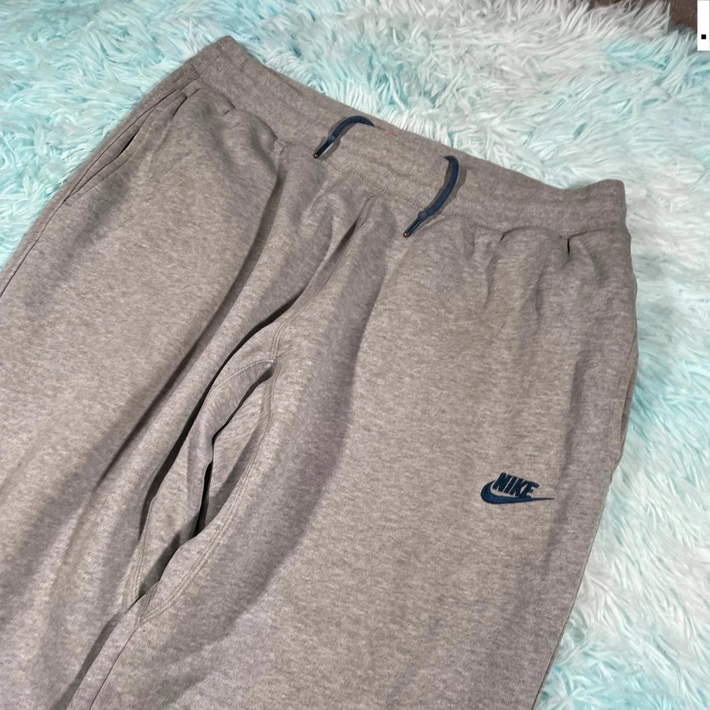 Grey Nike Joggers Jogging Bottoms - XL