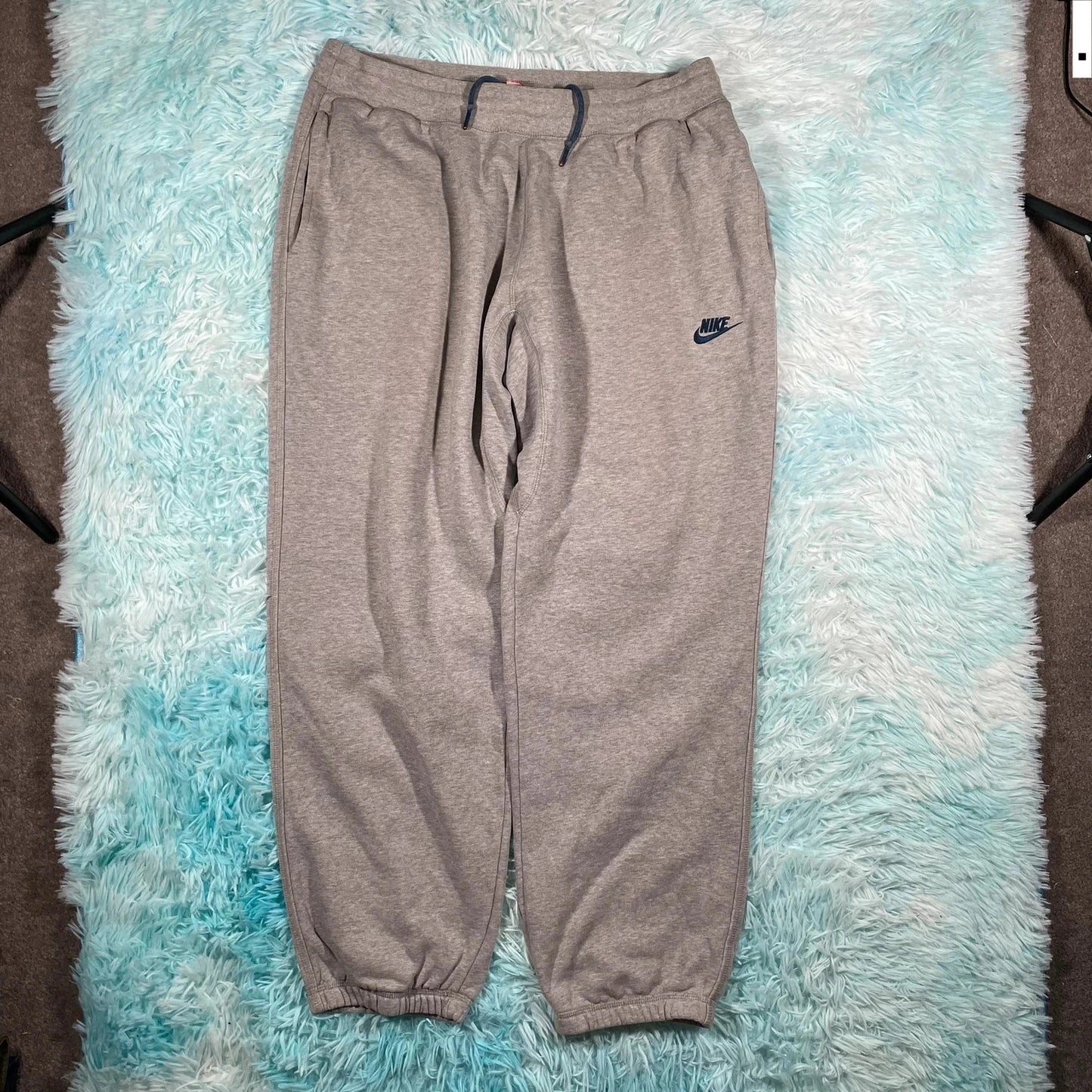 Grey Nike Joggers Jogging Bottoms - XL