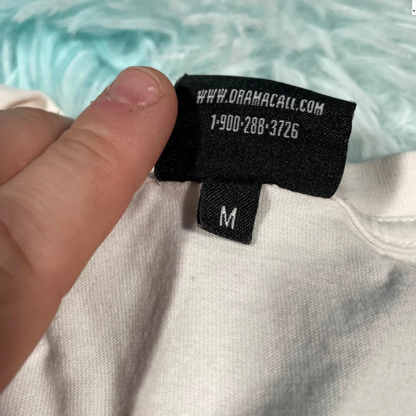 White Drama Call T Shirt - Medium