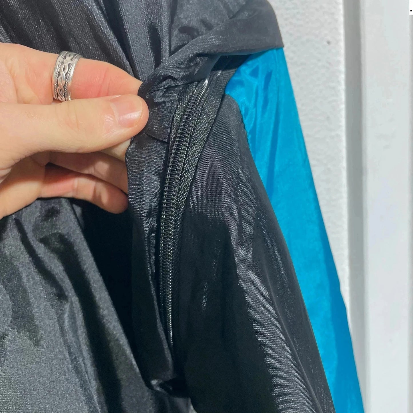 Vintage 80s Funky Shell Suit Track Jacket - Large