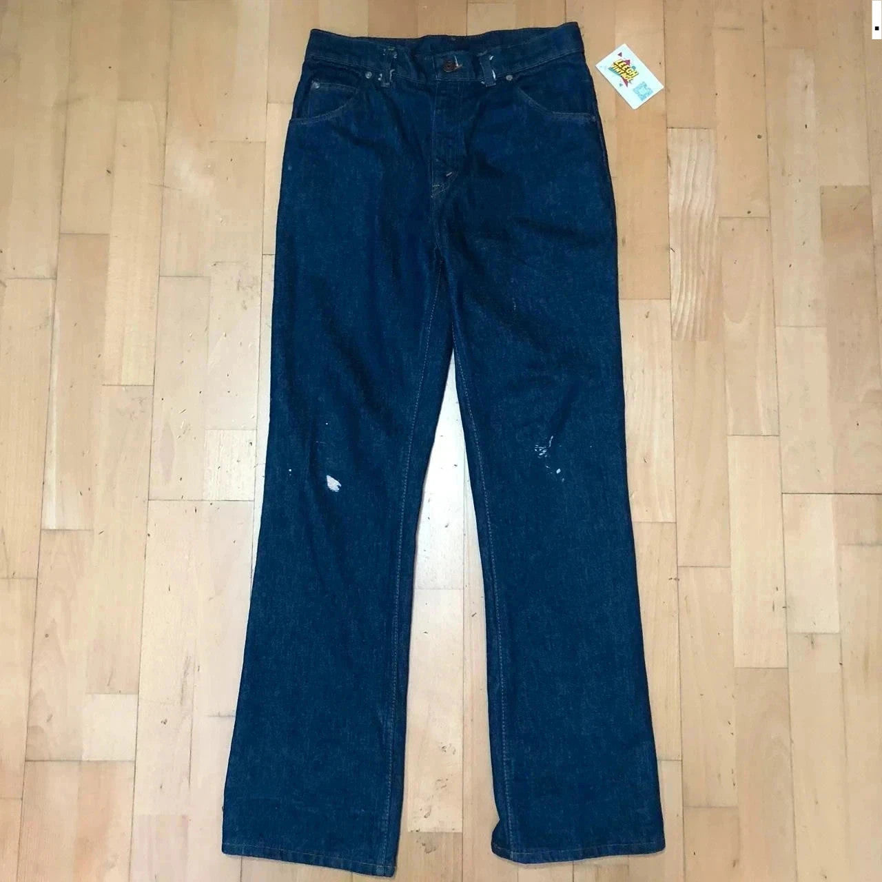 Vintage 80s The Gap Jeans Slim Leg with soft bootcut flare - 28W 32L