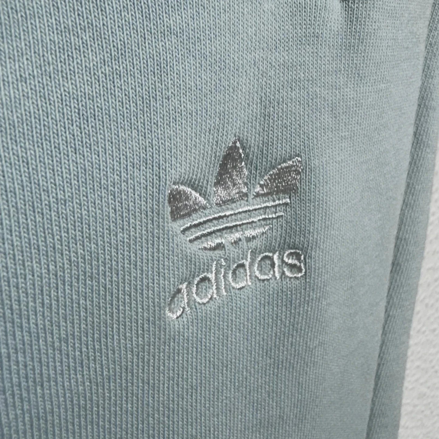 Mint Green Adidas Joggers - Small