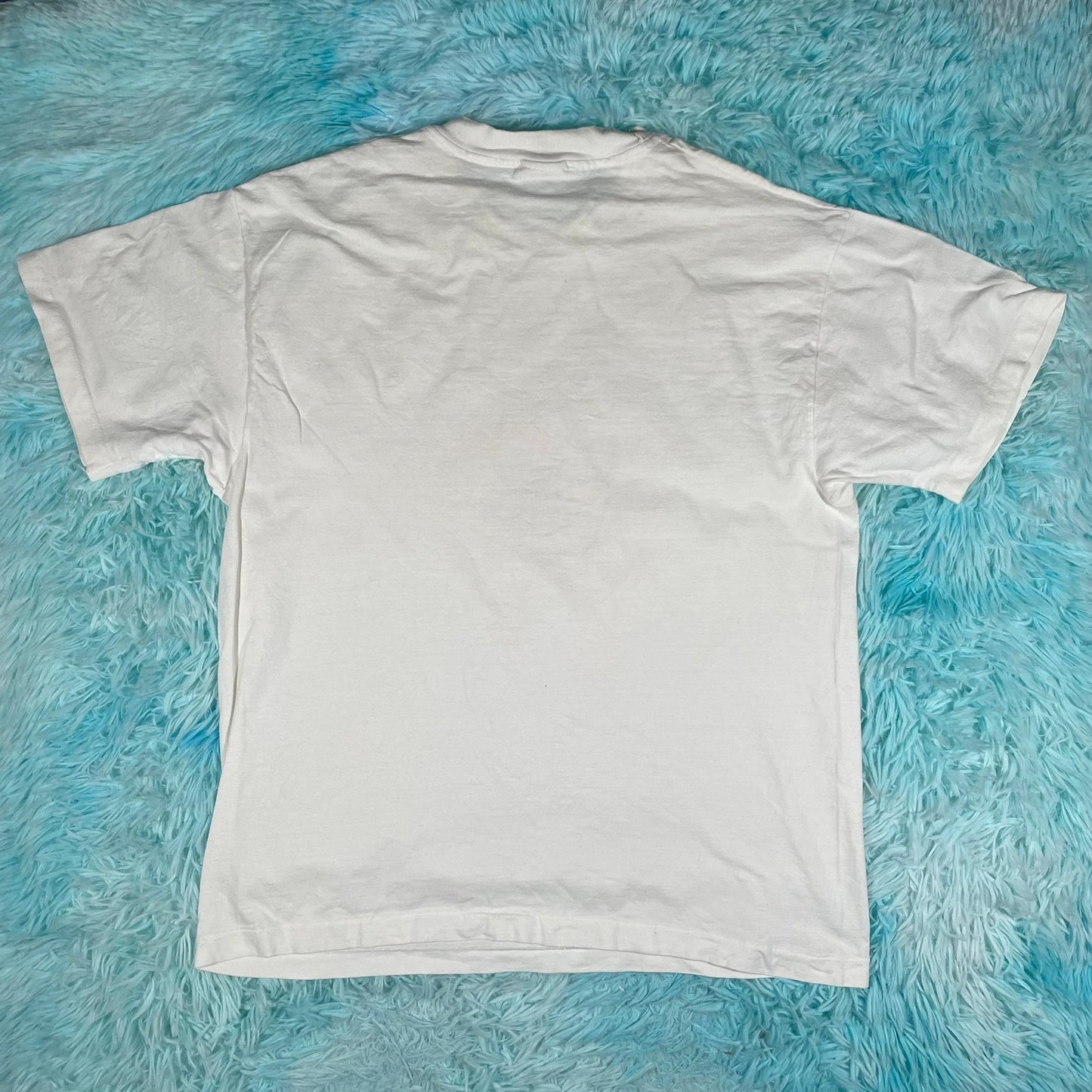 Vintage 90s White Cerebral Palsy Charity Graphic T Shirt - Large