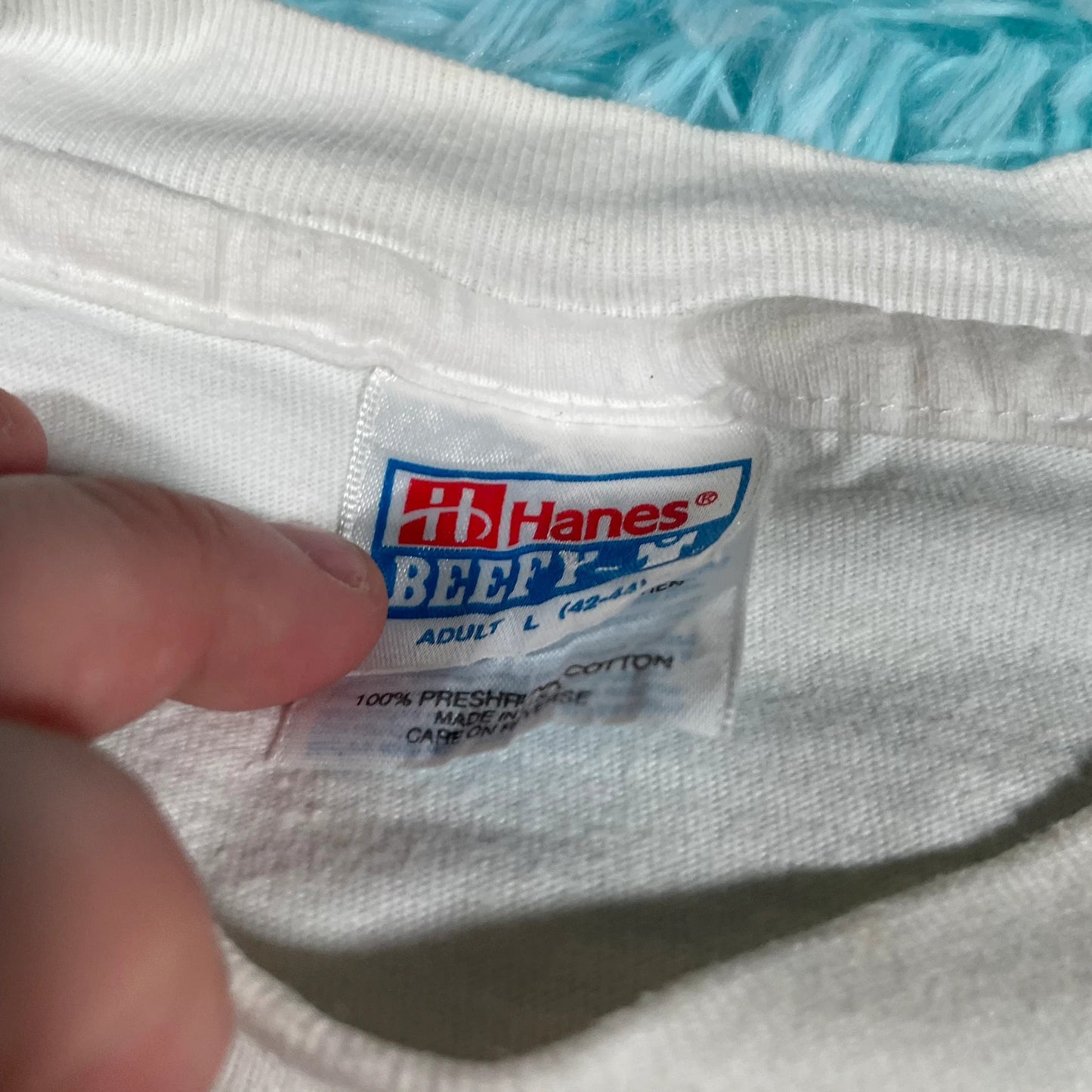 Vintage 90s White Cerebral Palsy Charity Graphic T Shirt - Large