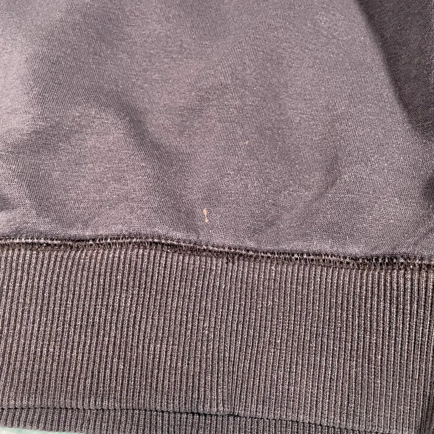 Vintage Dark Navy Nike Sweatshirt Spellout Logo - Small