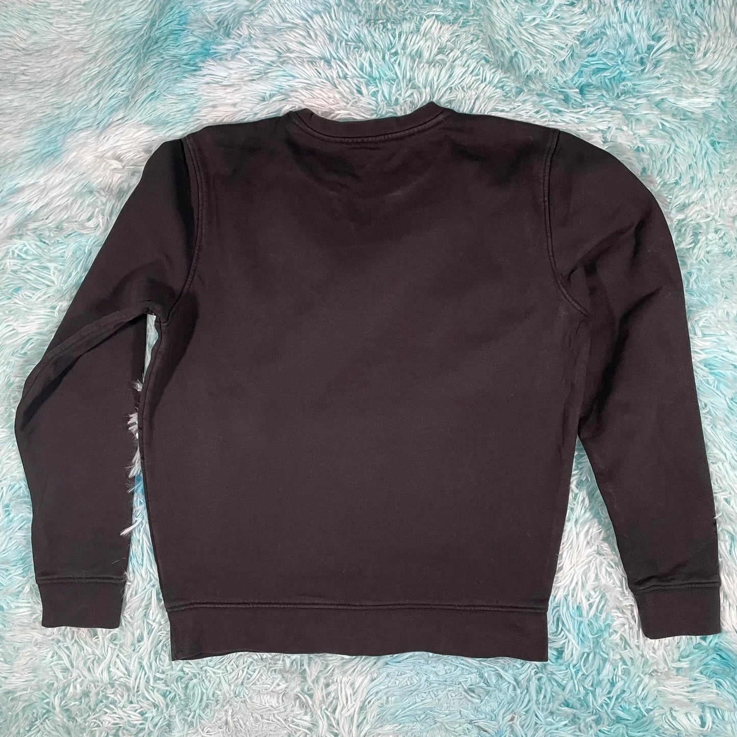 Black Lacoste Plain Sweatshirt - Small