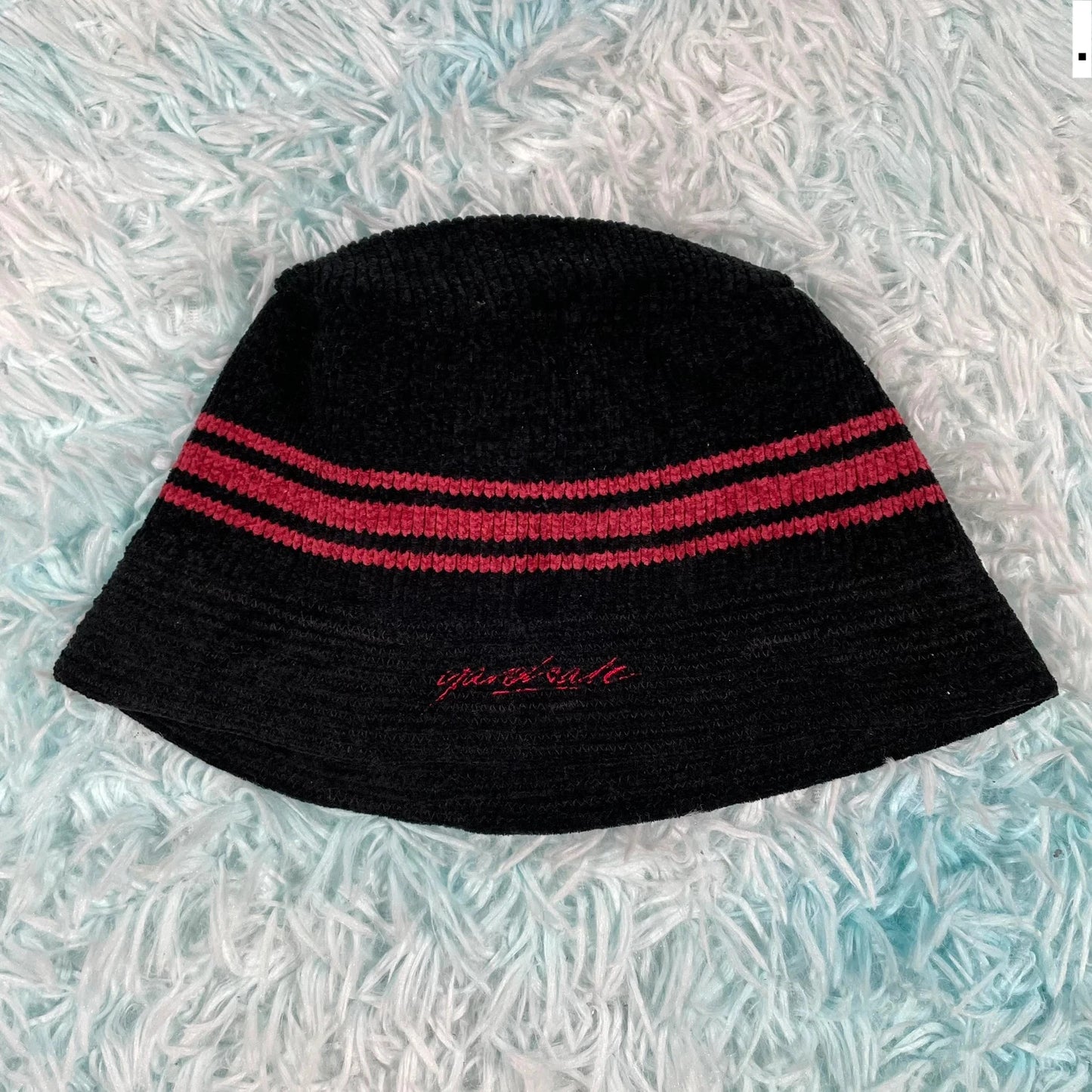 Grey & Red Yardsale Bucket Hat