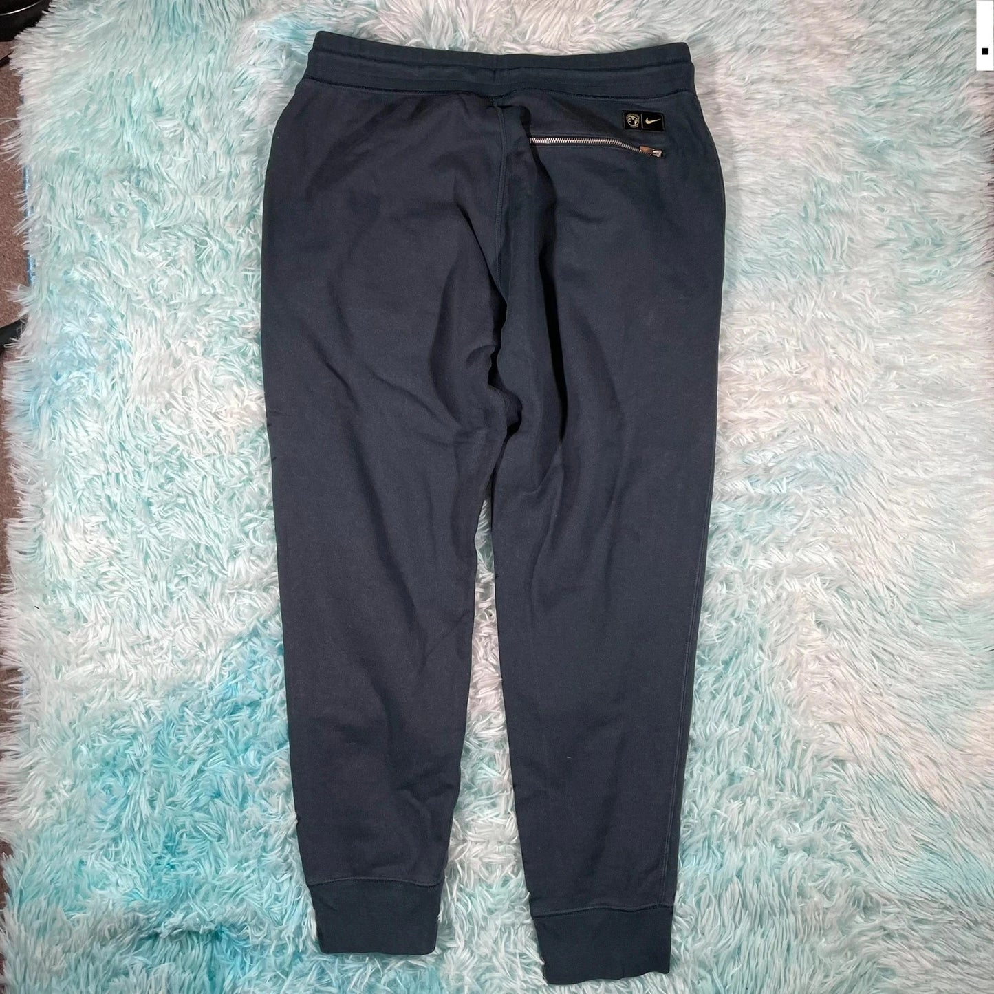 Navy Nike Jogging Bottoms - Large
