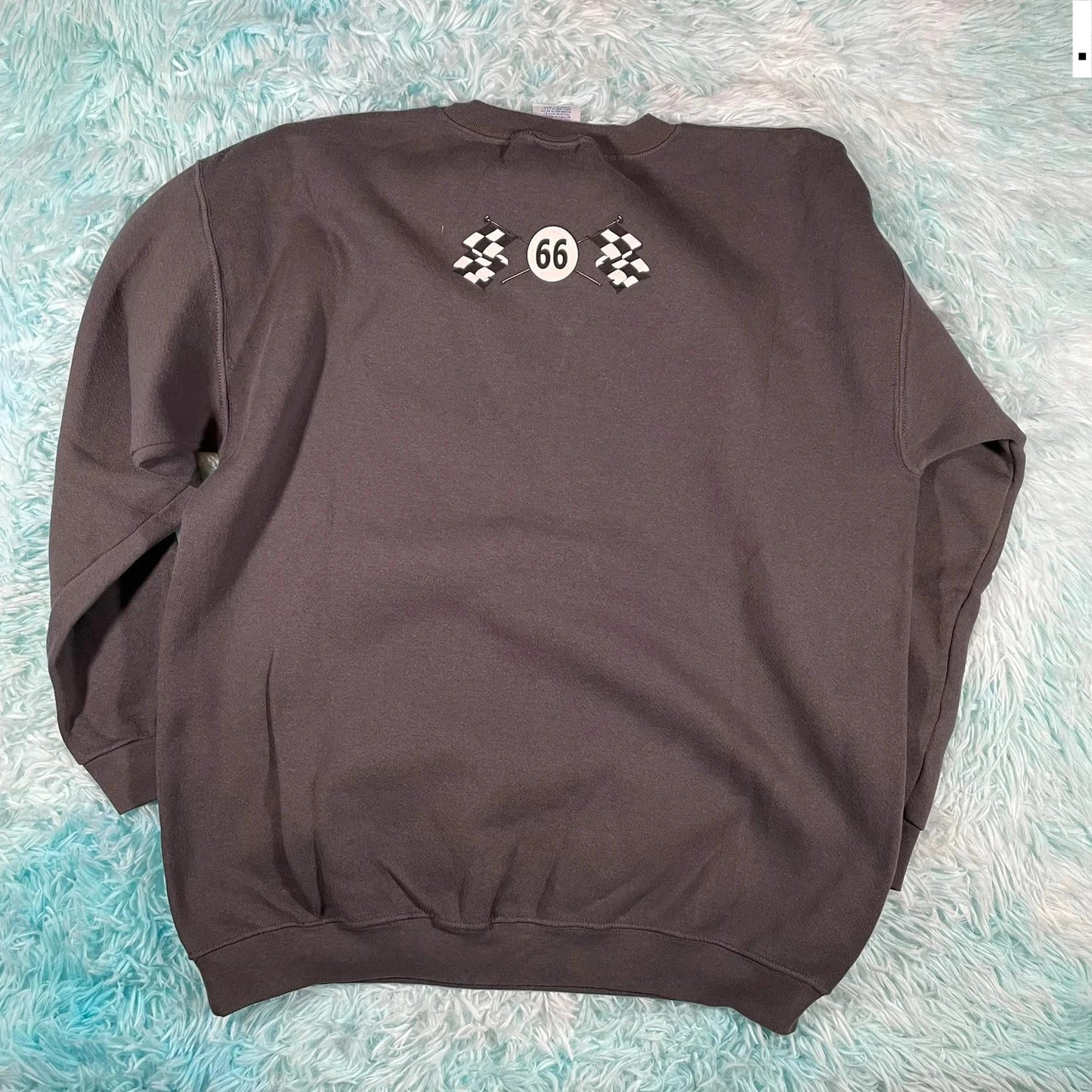 Vintage 00s Grey Aston Martin DB4 Graphic Sweatshirt - Large