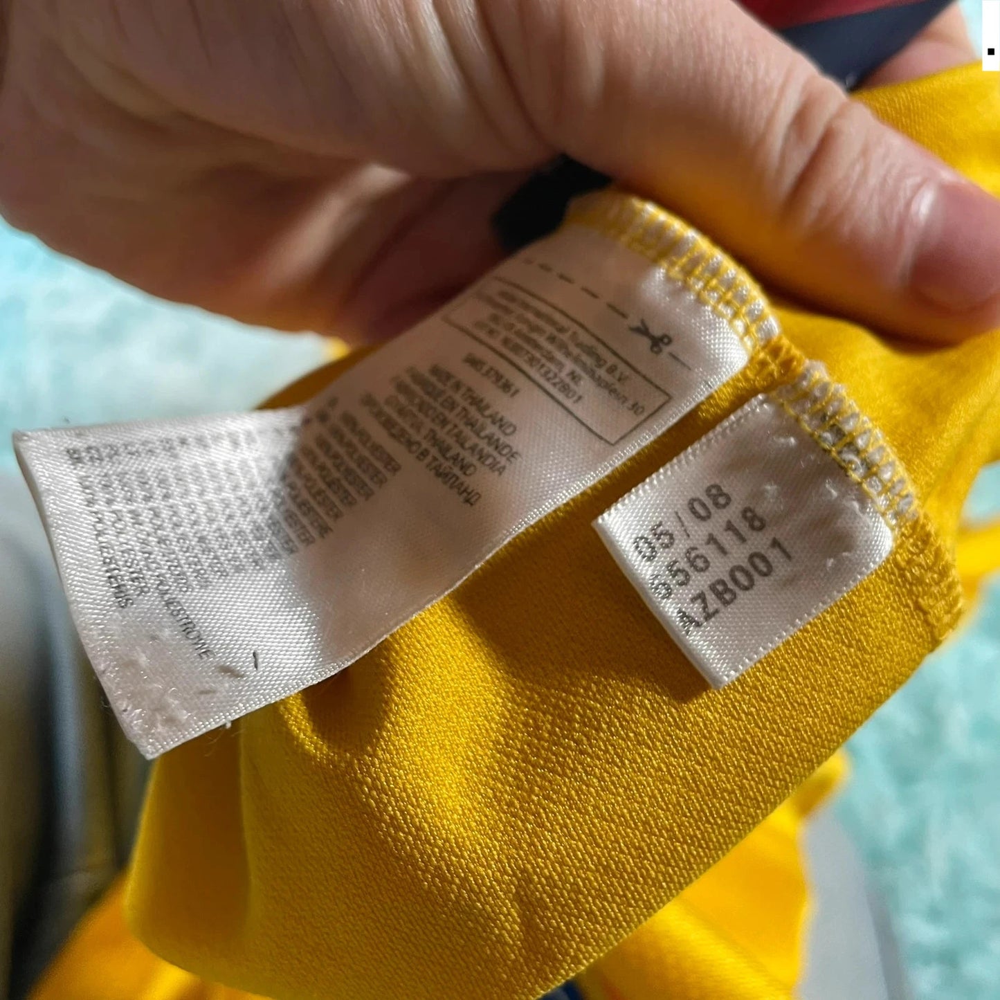 Vintage 2008/09 Chelsea Shirt Away Kit Adidas - Large