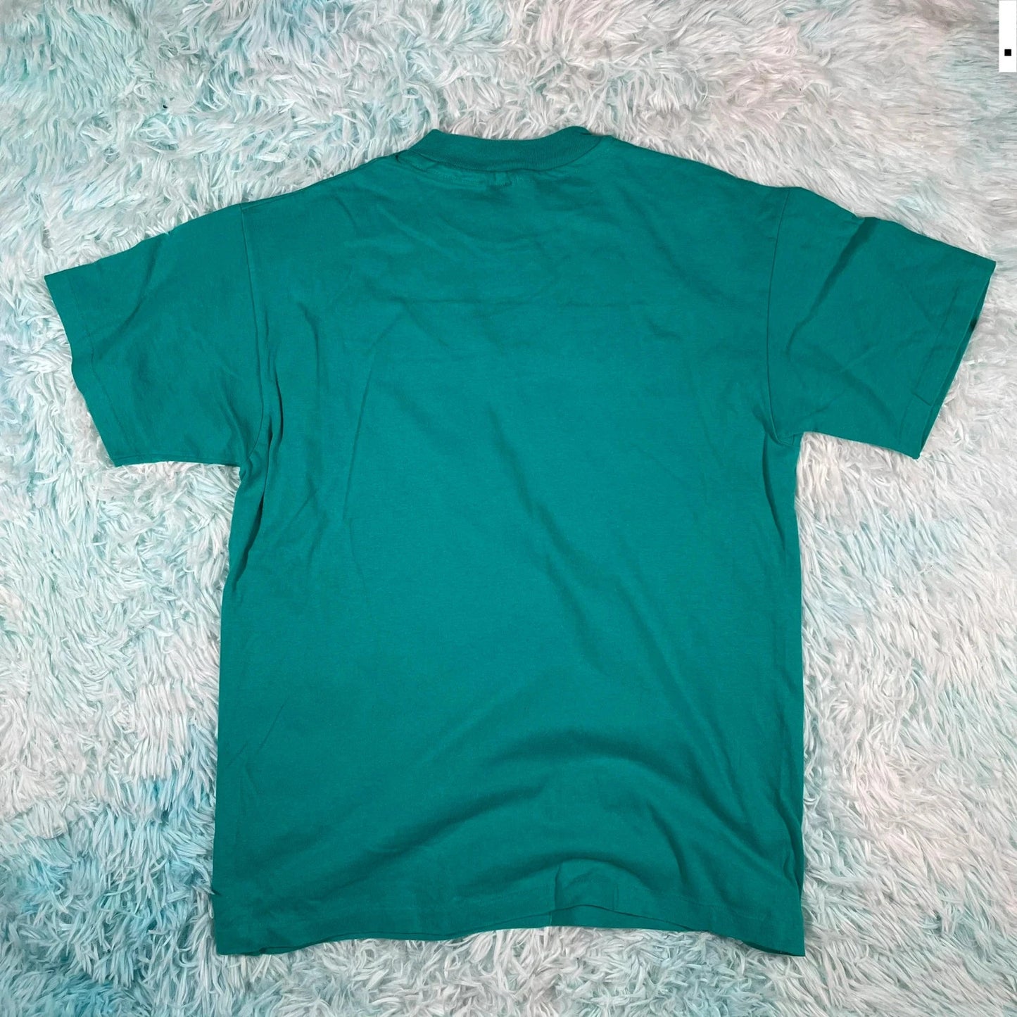Vintage 90s Turquoise Jackson Hole T Shirt - Medium