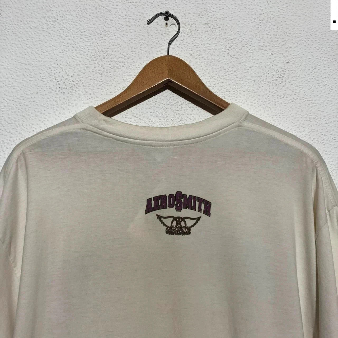 Vintage White Aerosmith Band T Shirt 1997 Get a Grip - XL