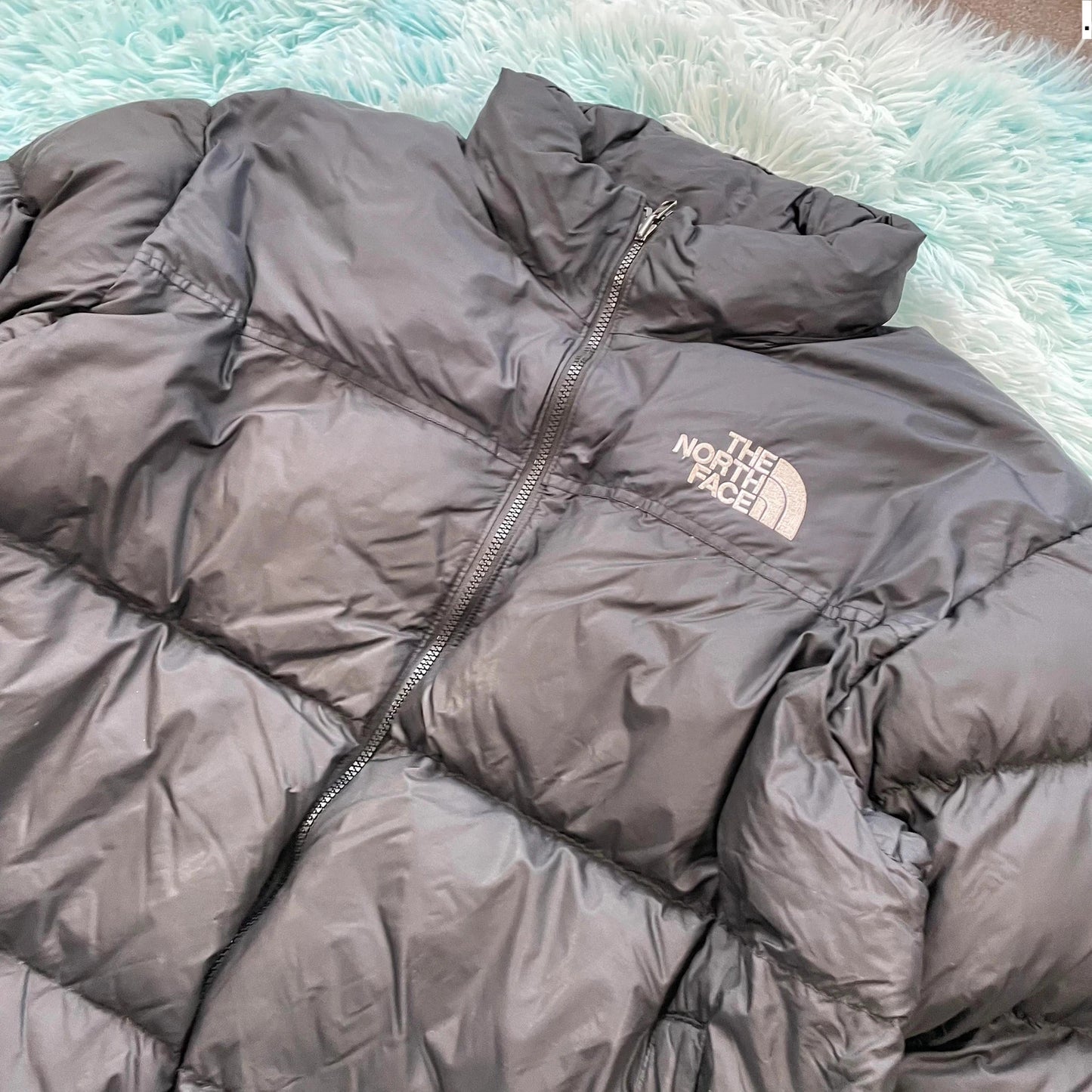 Black The North Face Nupste Puffer Jacket 700 Down - XXL