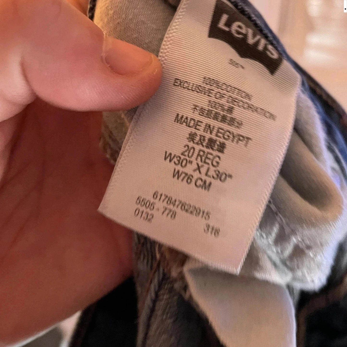 Vintage Levi’s 505 Jeans Straight Leg - 30W 30L