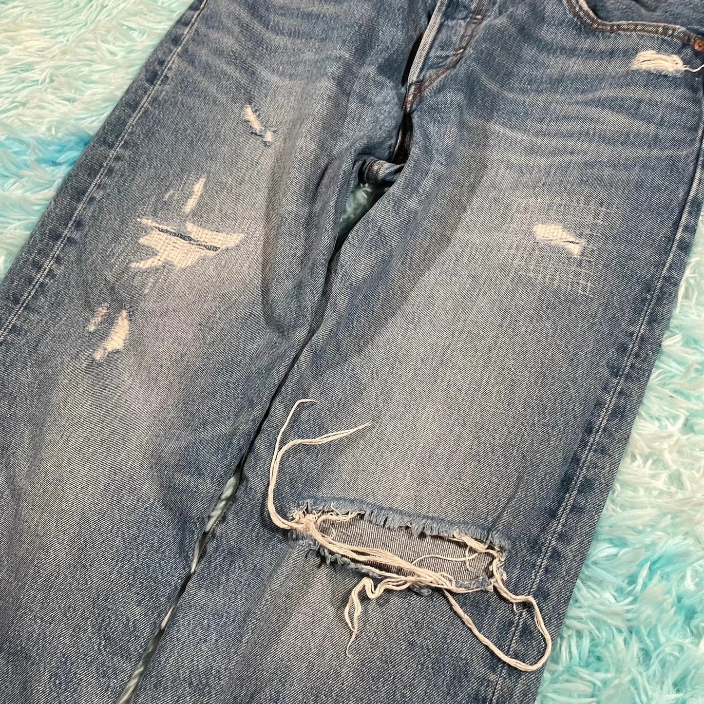 Vintage Levi’s 501 Selvedge Jeans Straight Leg - 28W 30L
