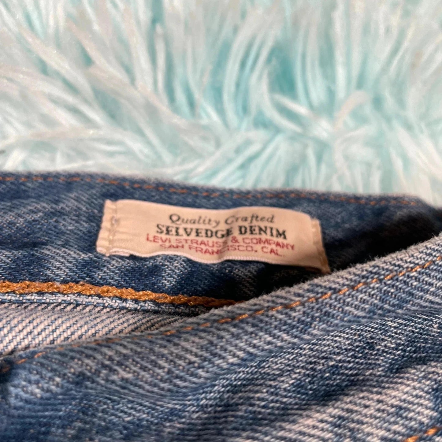 Vintage Levi’s 501 Selvedge Jeans Straight Leg - 28W 30L
