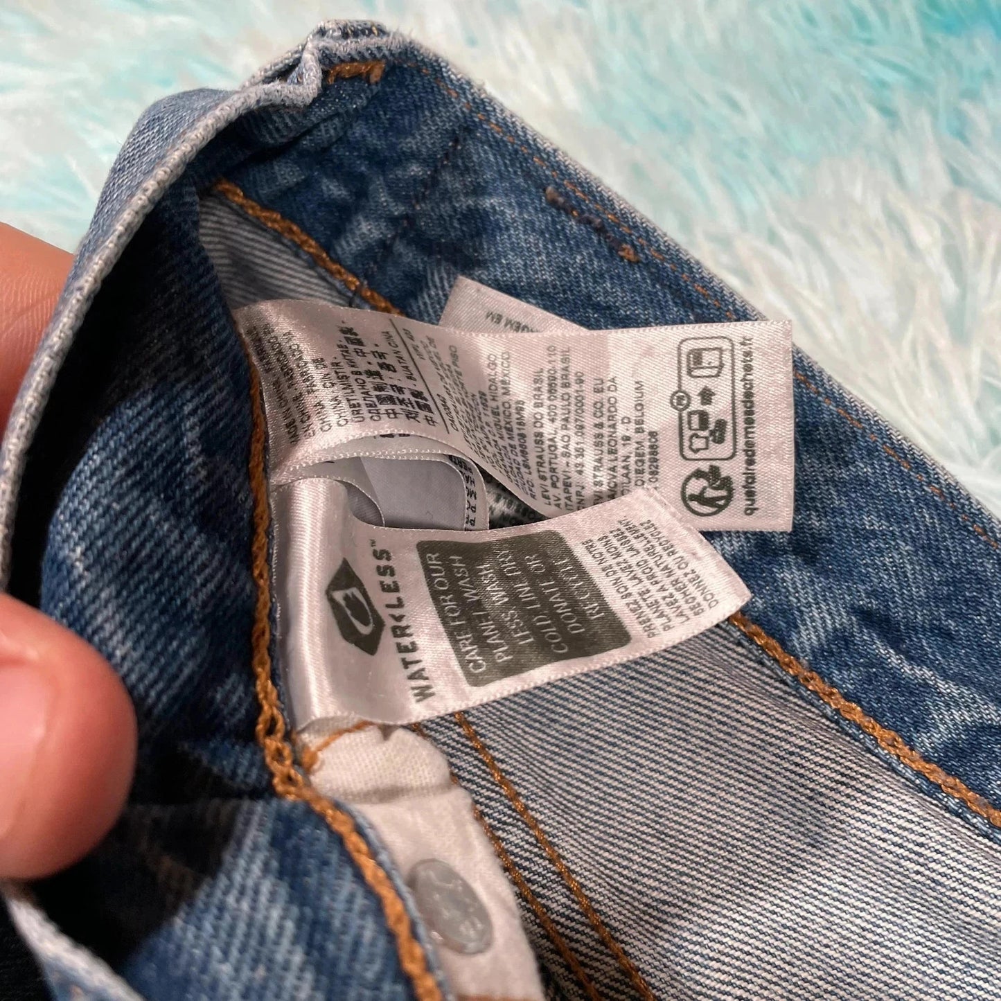 Vintage Levi’s 501 Selvedge Jeans Straight Leg - 28W 30L