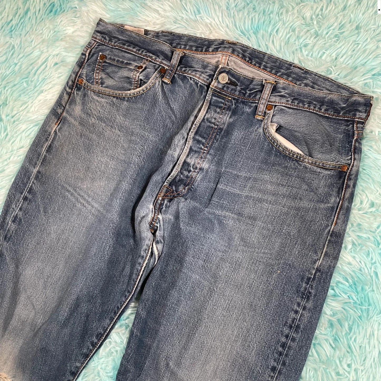 Vintage Levi’s 501 Jeans Straight Leg - 38W 32L