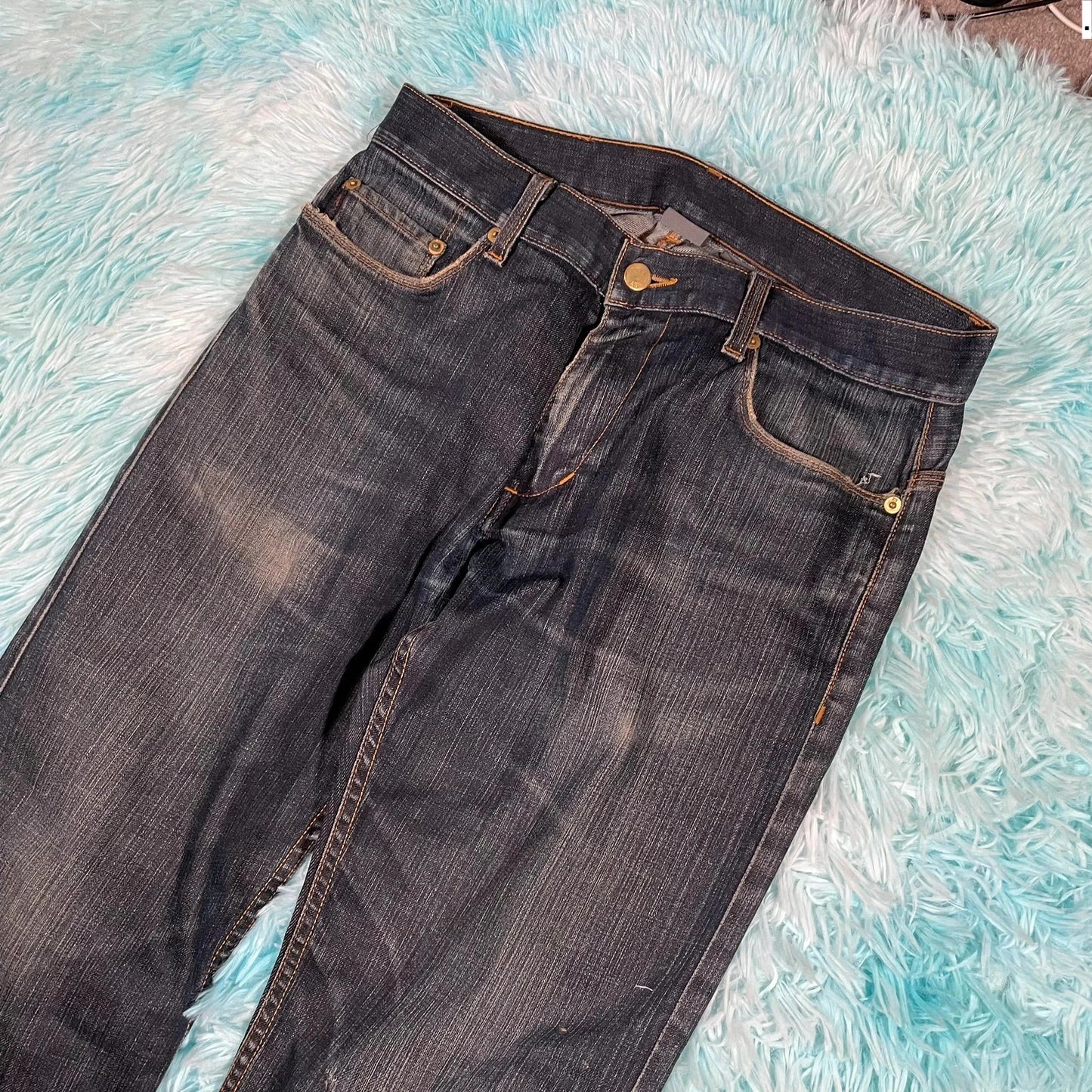 Navy Armani Exchange Jeans Straight Leg - 30W 30L