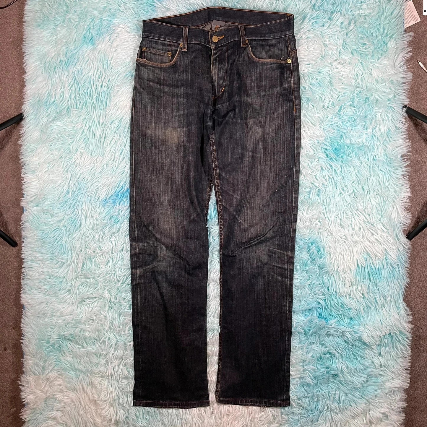 Navy Armani Exchange Jeans Straight Leg - 30W 30L
