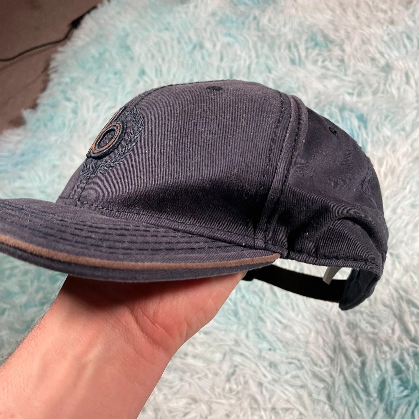 Navy Bugatti Cap