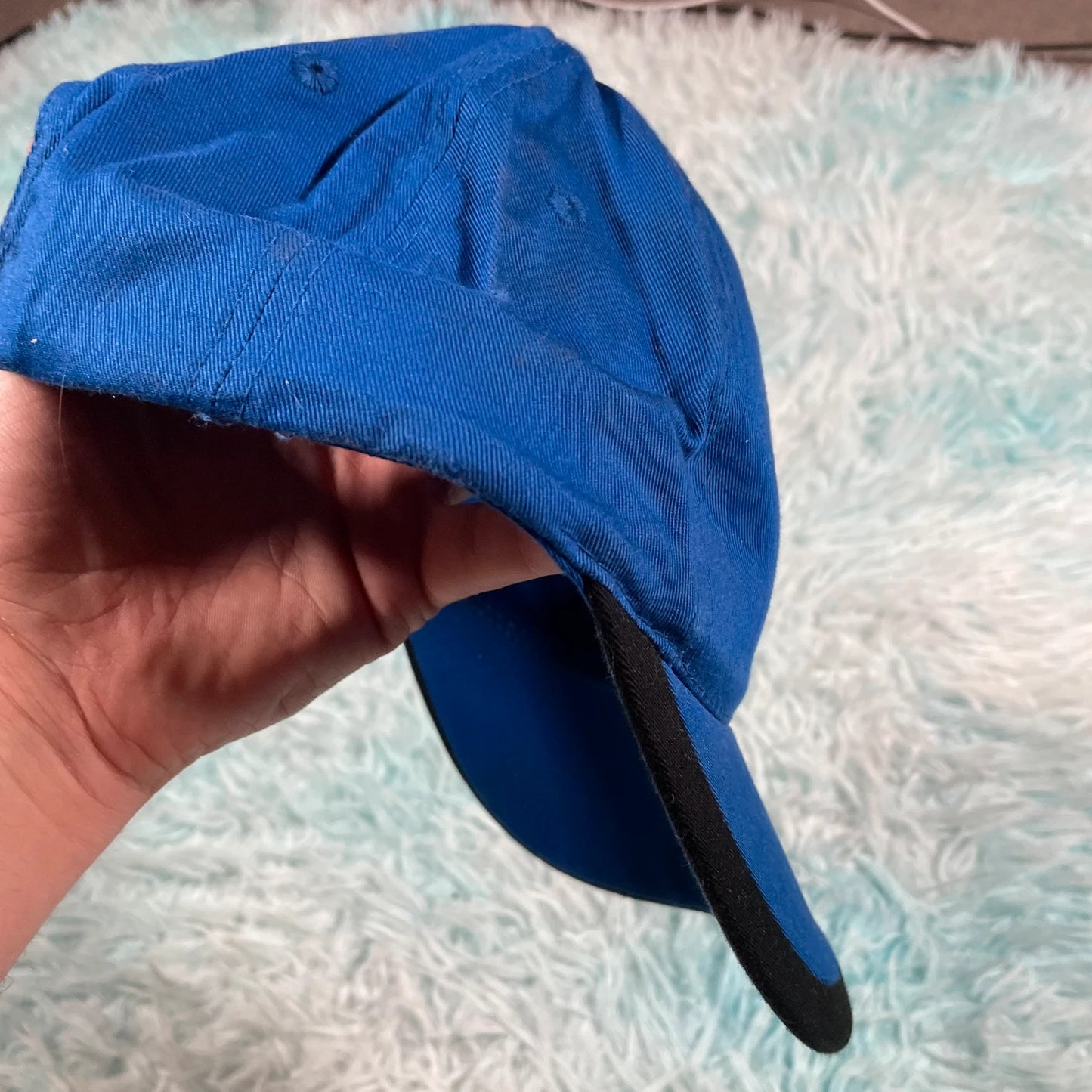 Vintage 90s Blue Schalke Adidas Cap