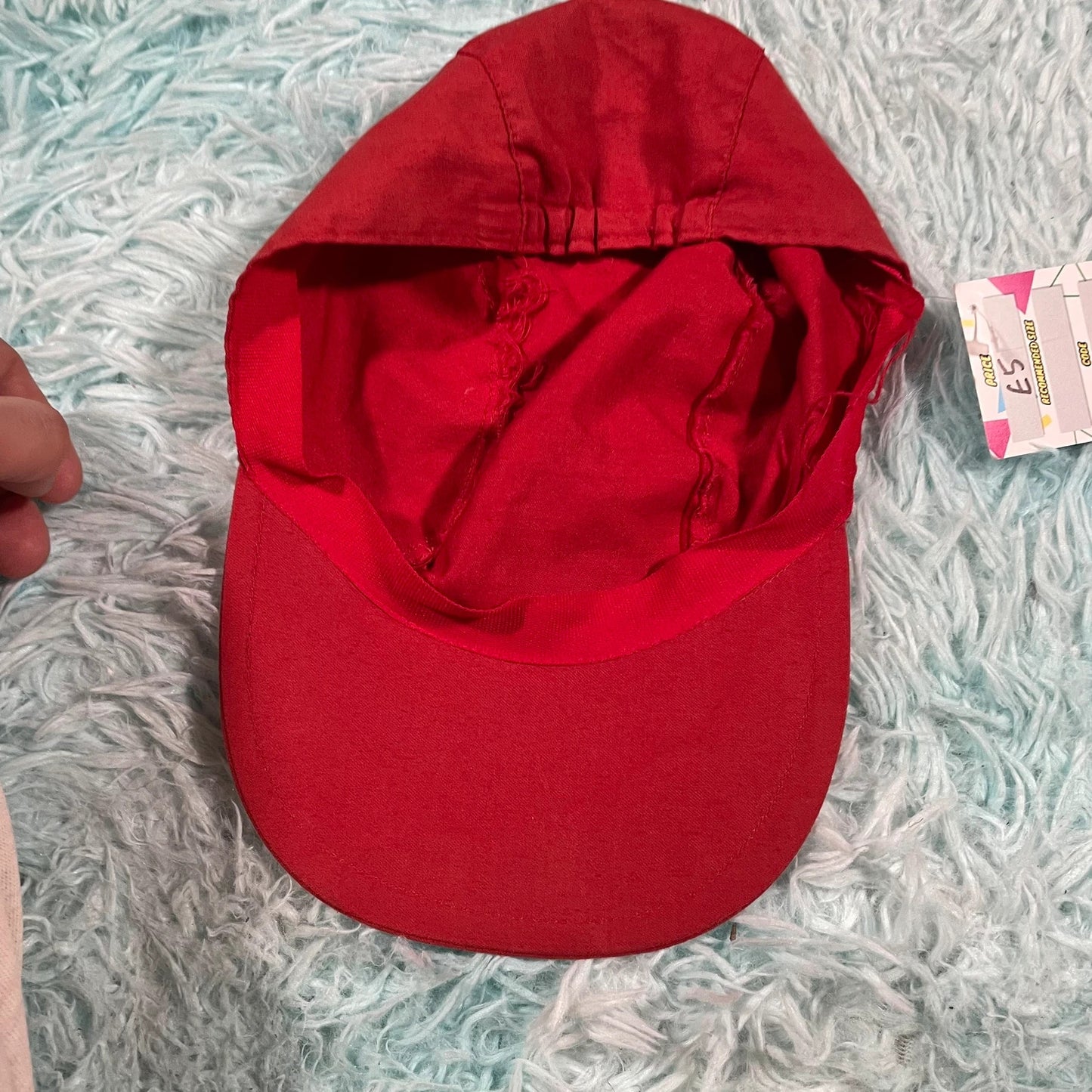 Vintage 70s Red Waterpark Cap