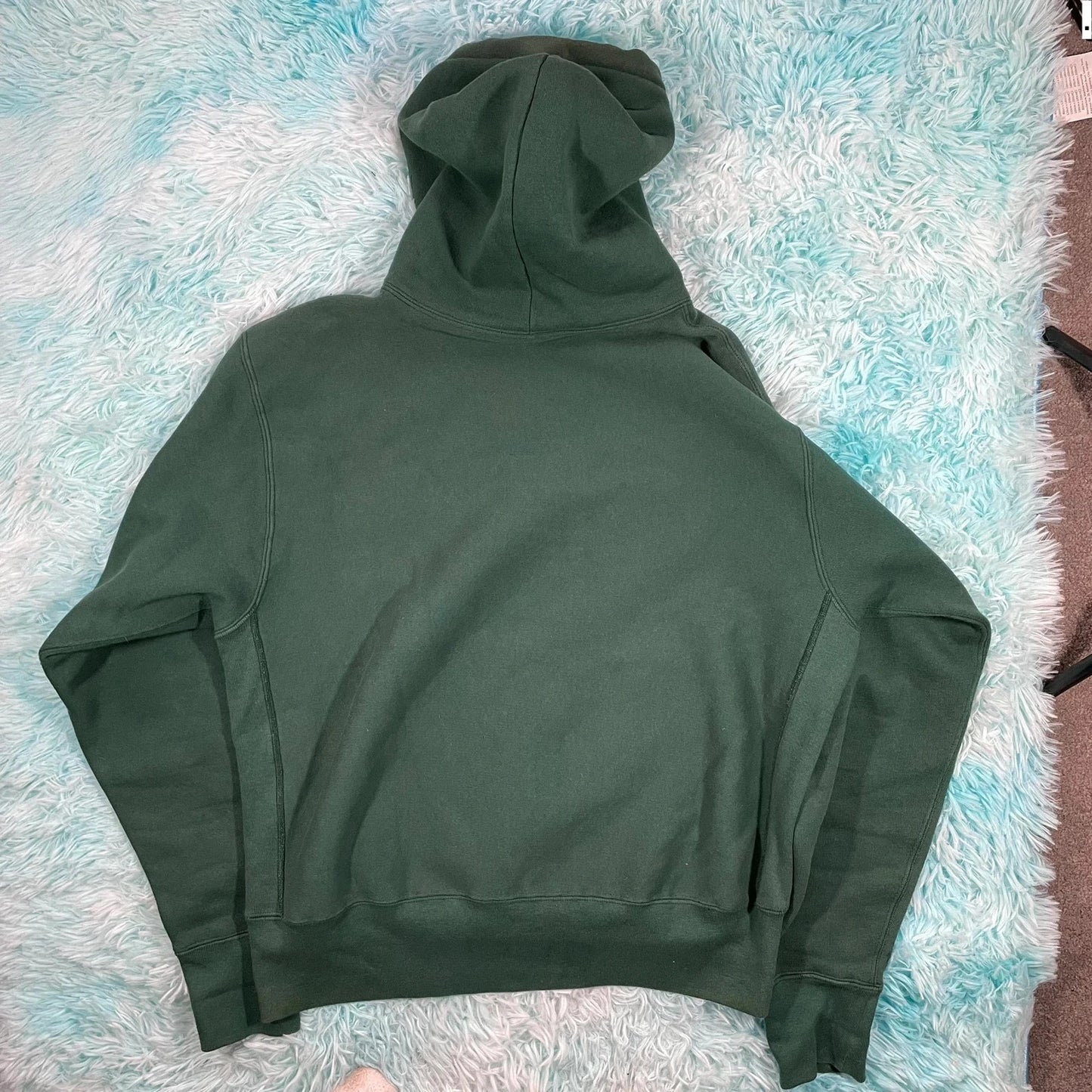 Vintage Green Camber Heavyweight Hoodie Blank - Large