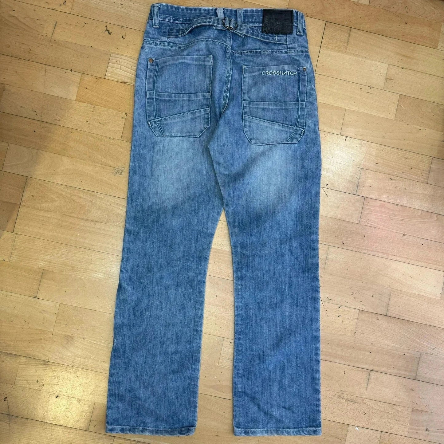 Vintage Y2K Crosshatch Jeans Skater - 30W 30L