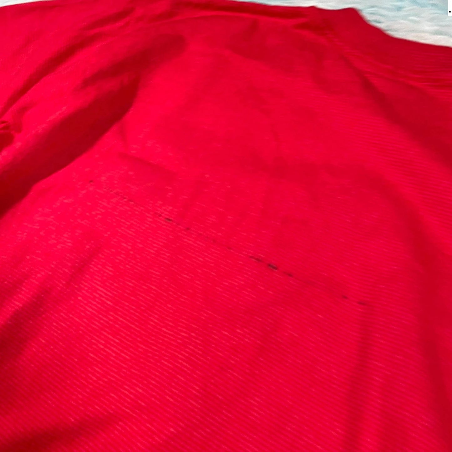 Vintage 90s Red Graphic T Shirt - Large