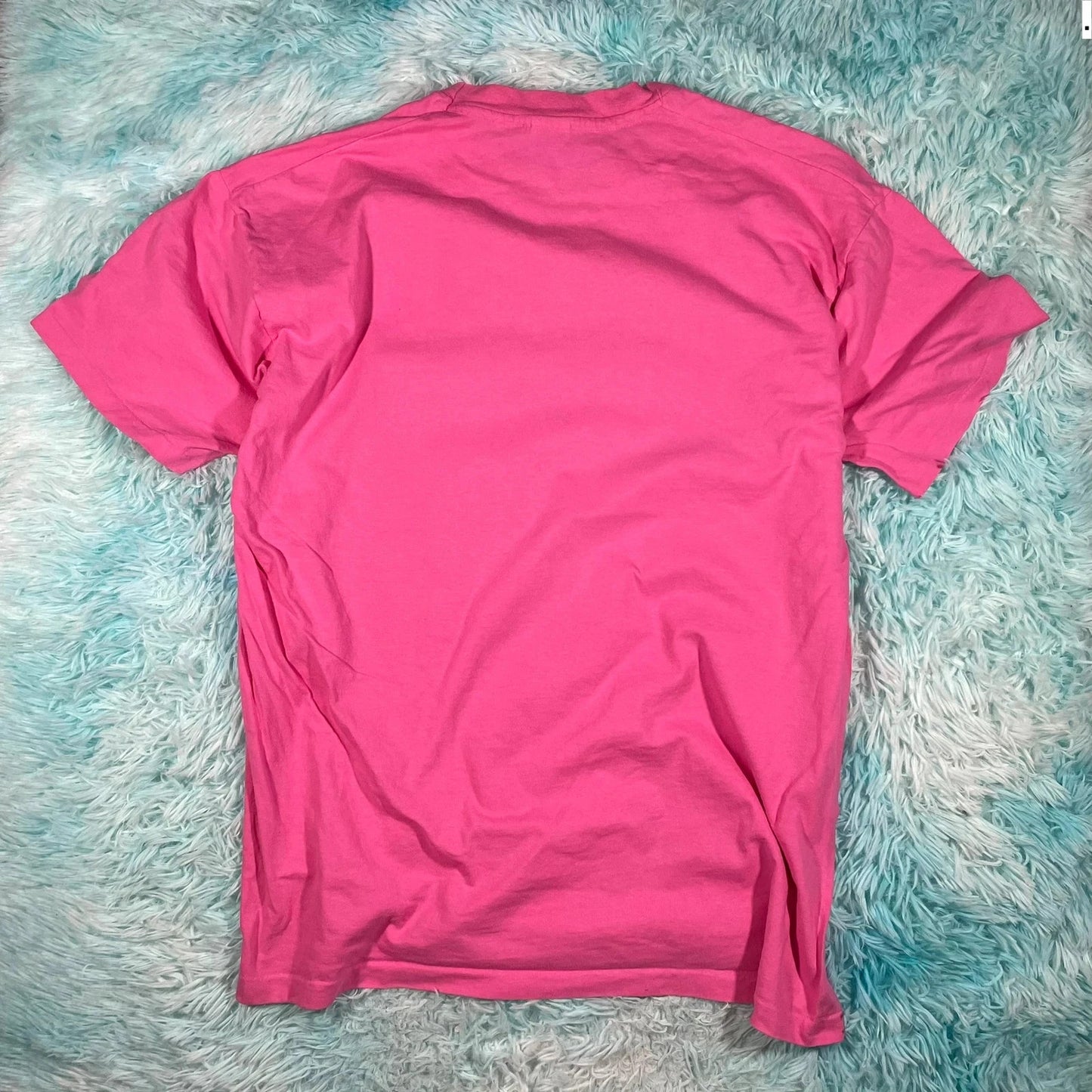 Vintage 90s Pink Female Fitness Graphic T Shirt - XXL