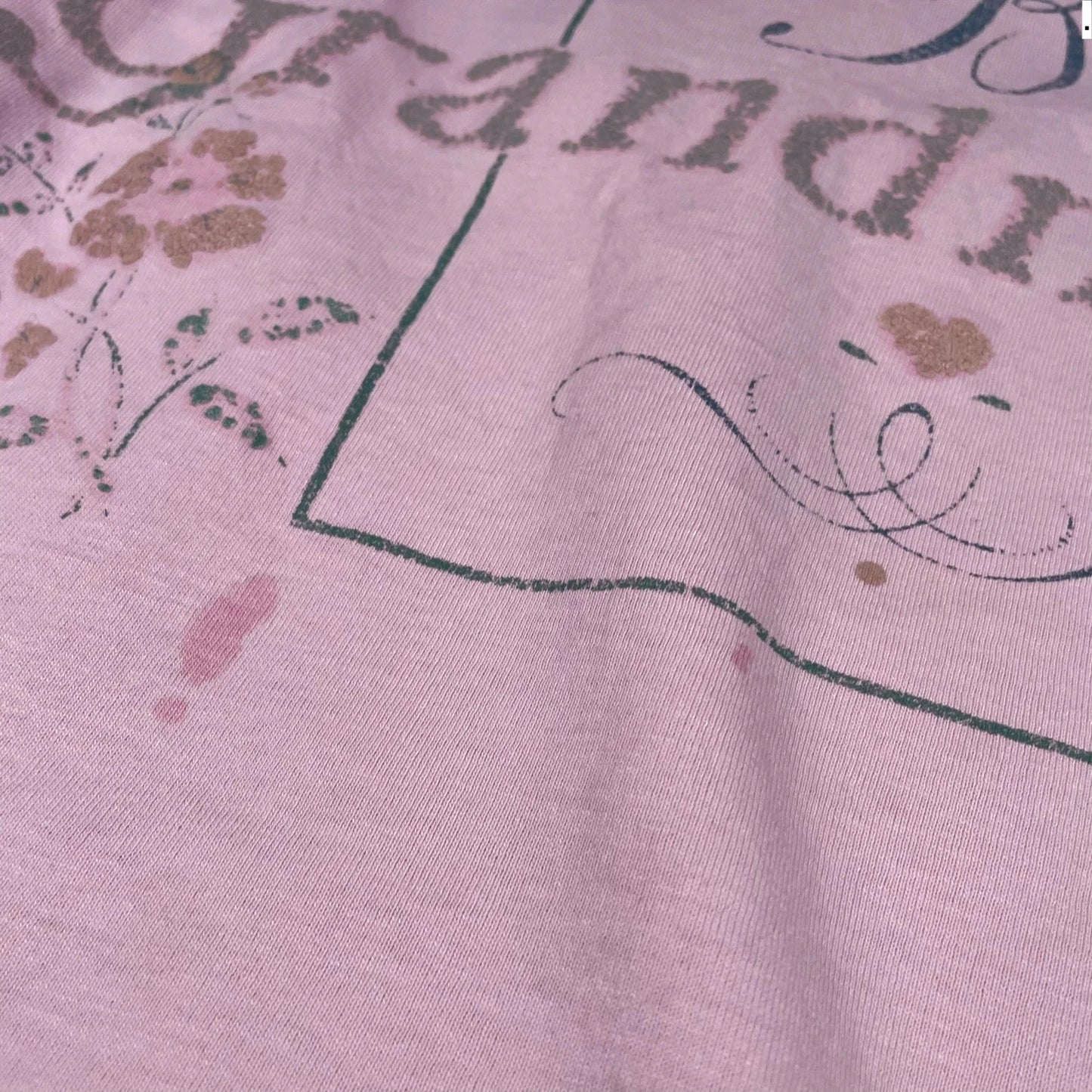 Vintage 80s Pink Grandma Graphic T Shirt - large
