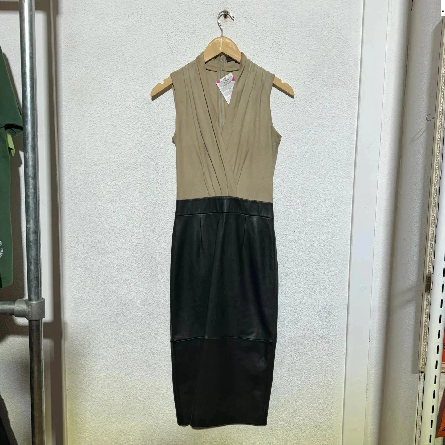 Suede Reiss Leather Dress Suede - Size 8