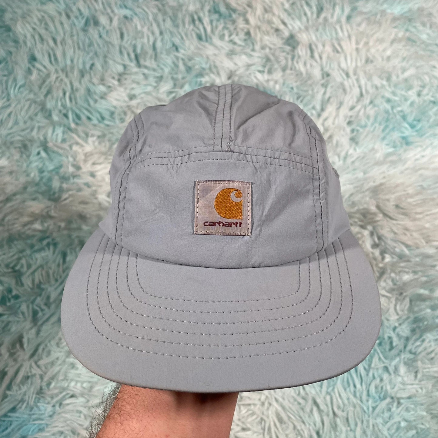 Light Blue Carhartt Cap 5 Panel