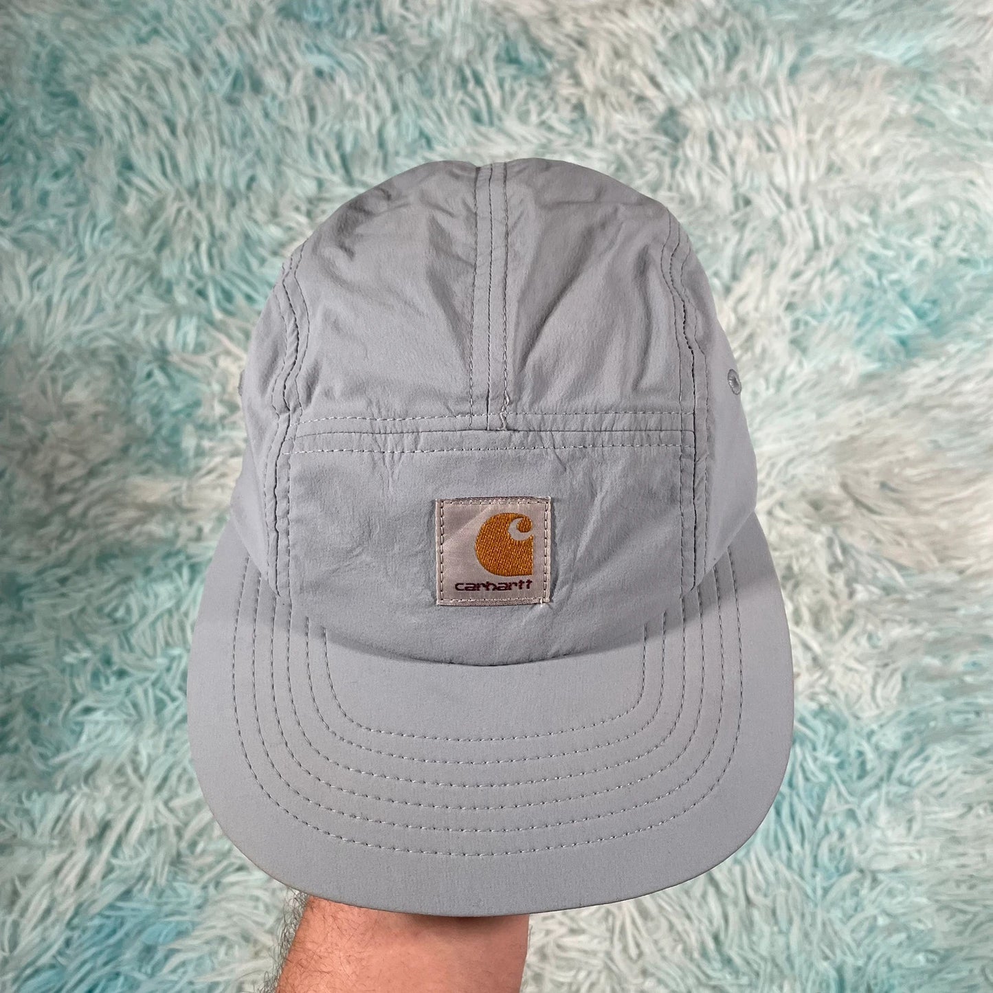 Light Blue Carhartt Cap 5 Panel
